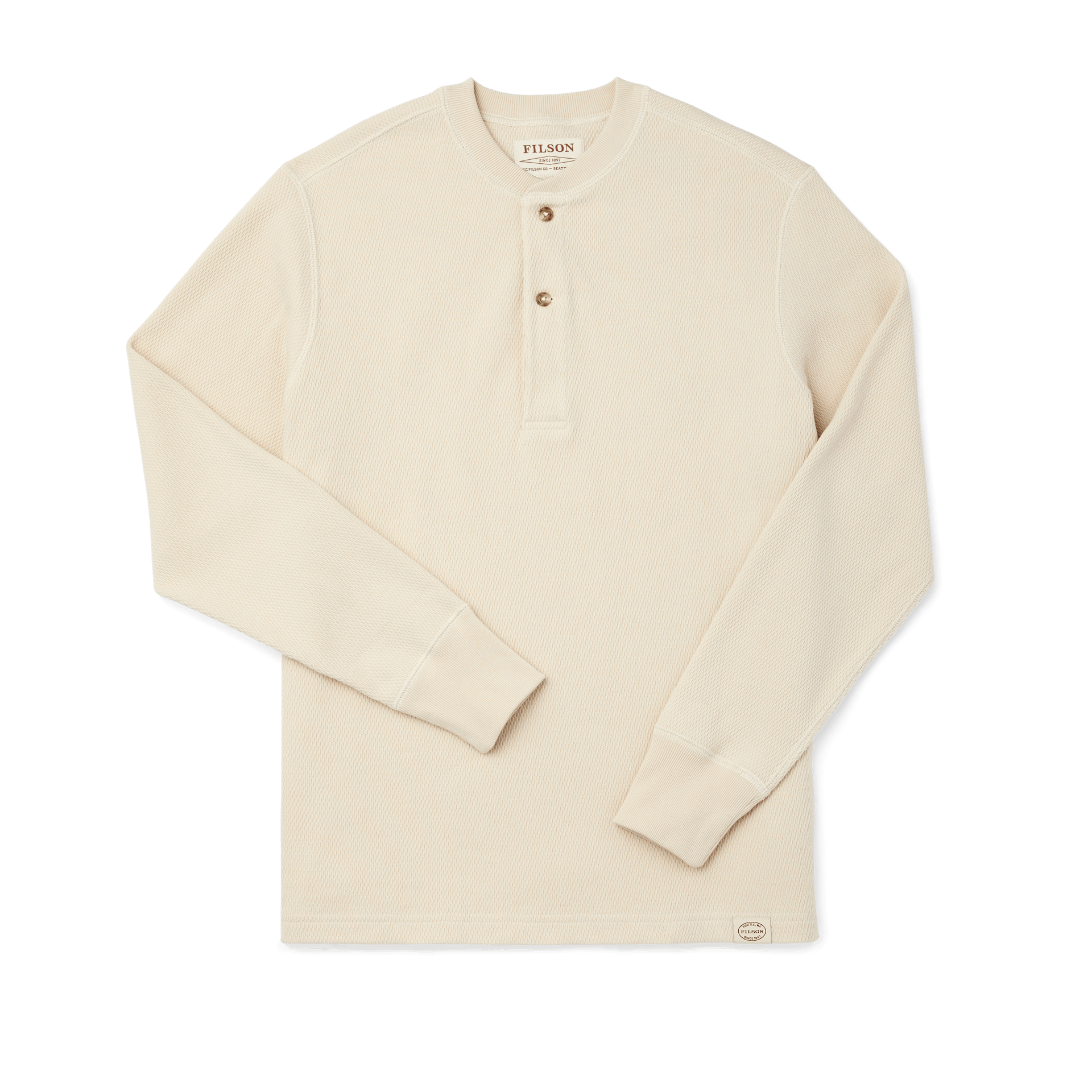 Waffle Knit Henley