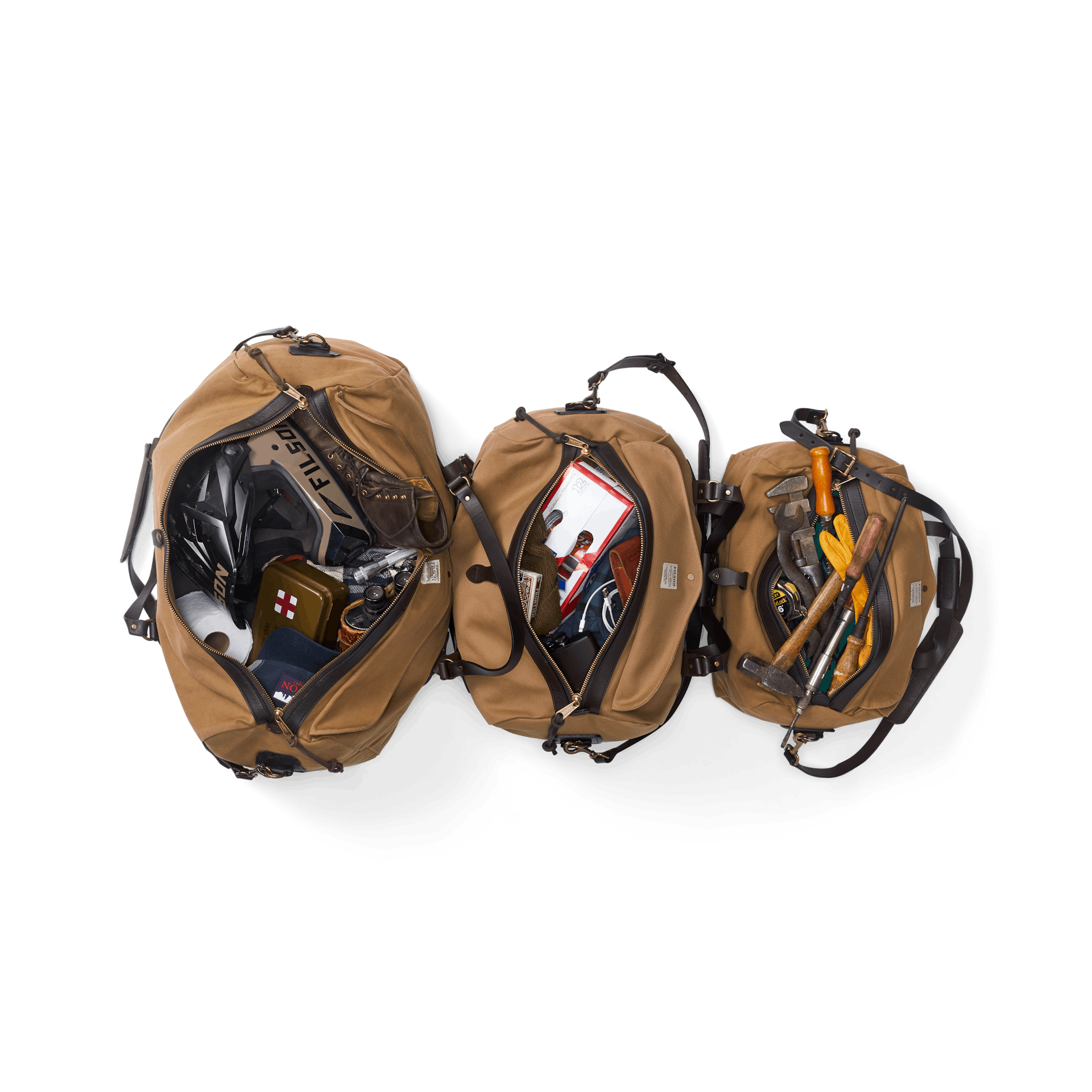 Small Rugged Twill Duffle Bag