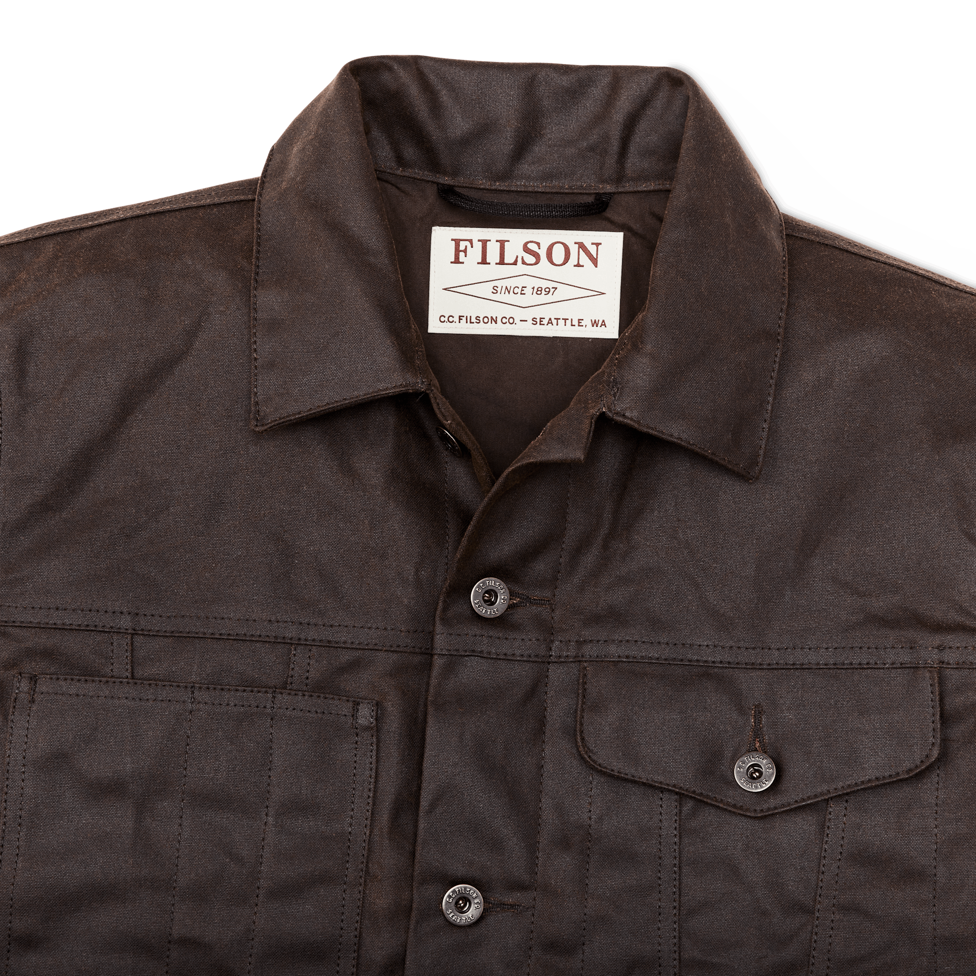 Tin Cloth Short Lined Cruiser Jacket