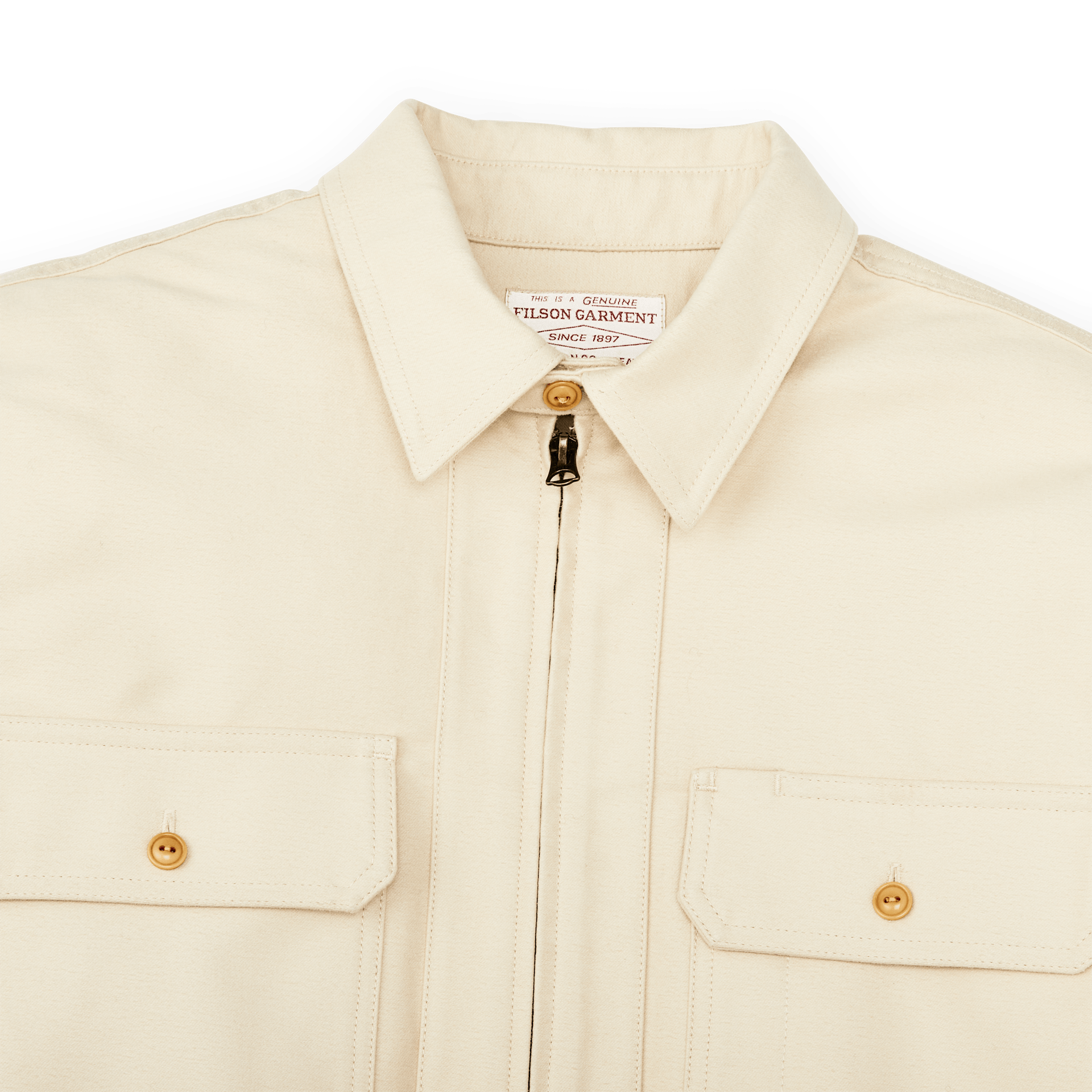 Moleskin Quarter Zip Shirt