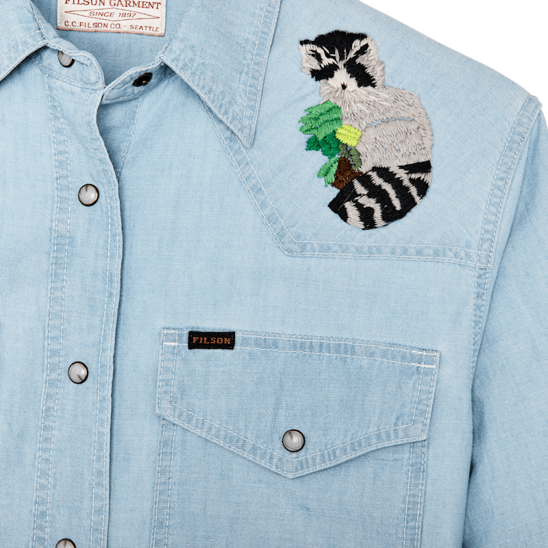 Women's Embroidered Western Shirt