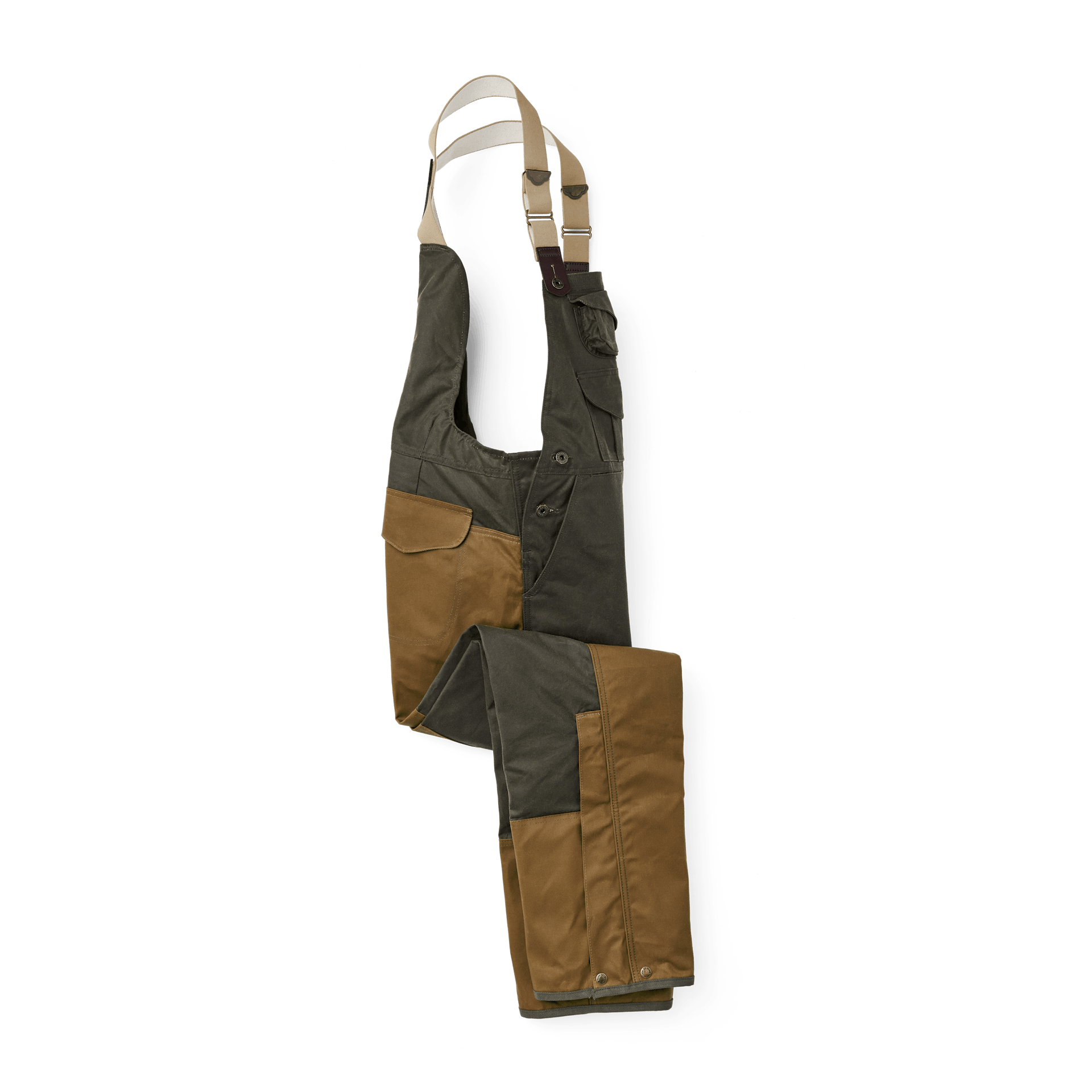 Double Hunting Bibs W/Zipper