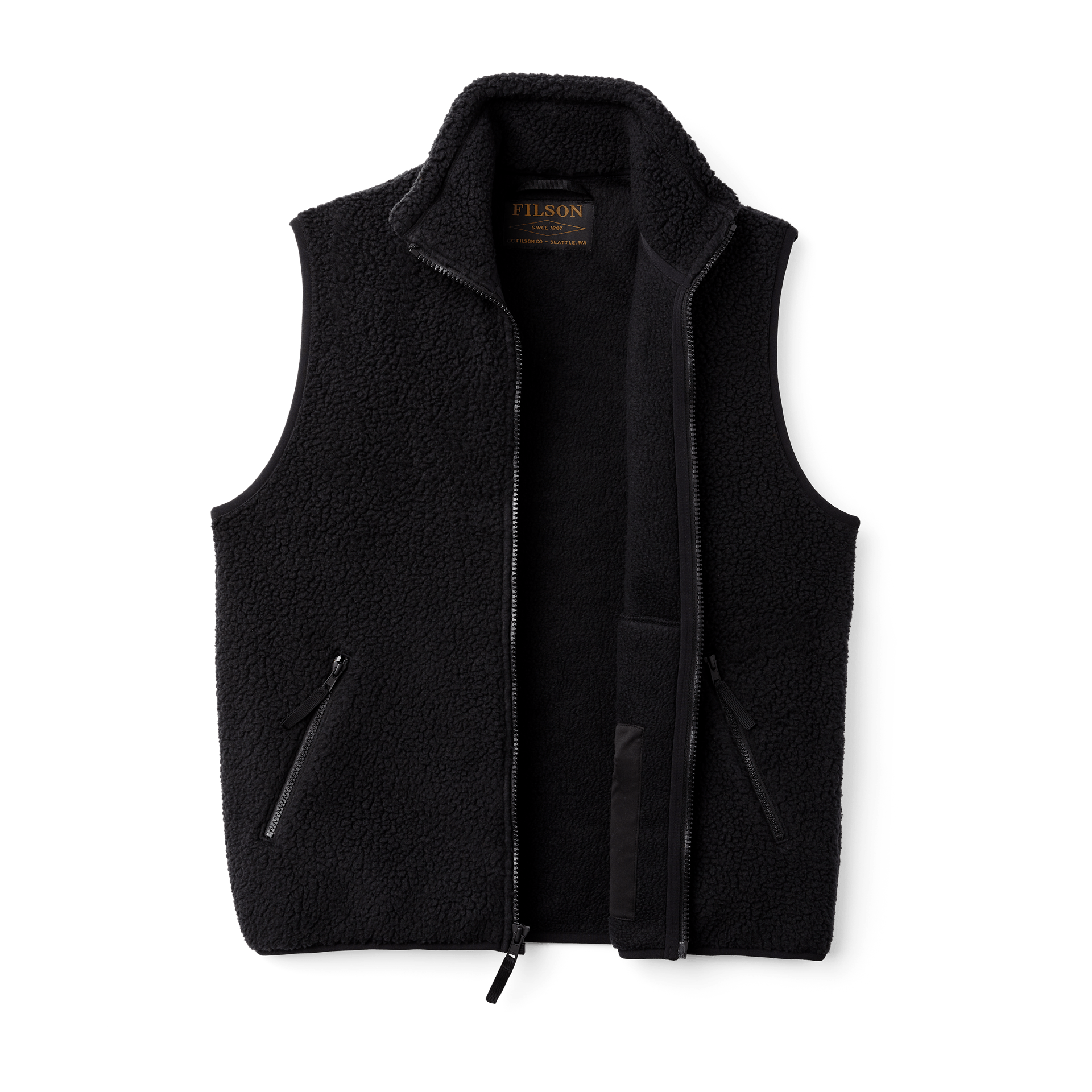 Filson Hockey Sherpa Fleece Vest