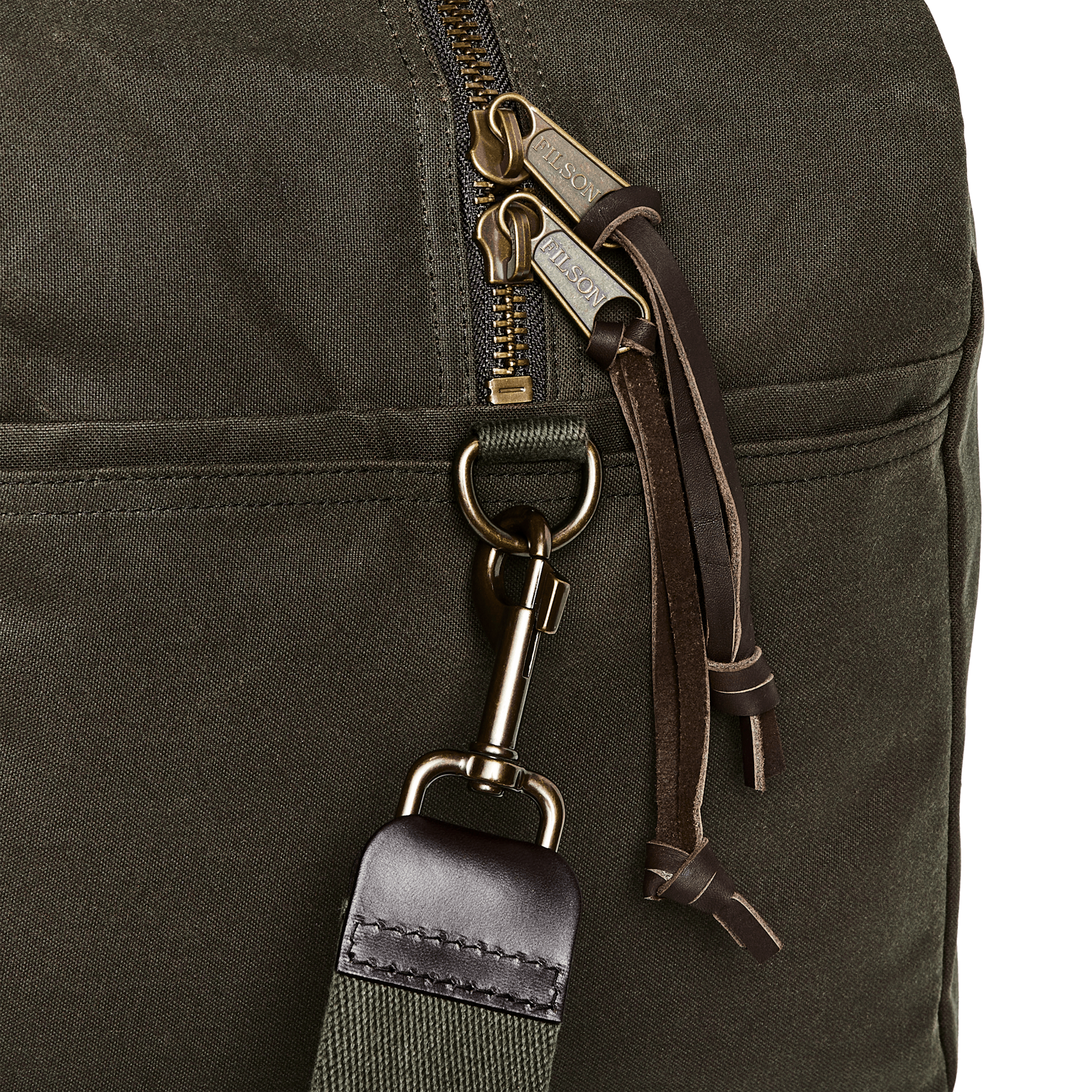 Medium Tin Cloth Duffle Bag