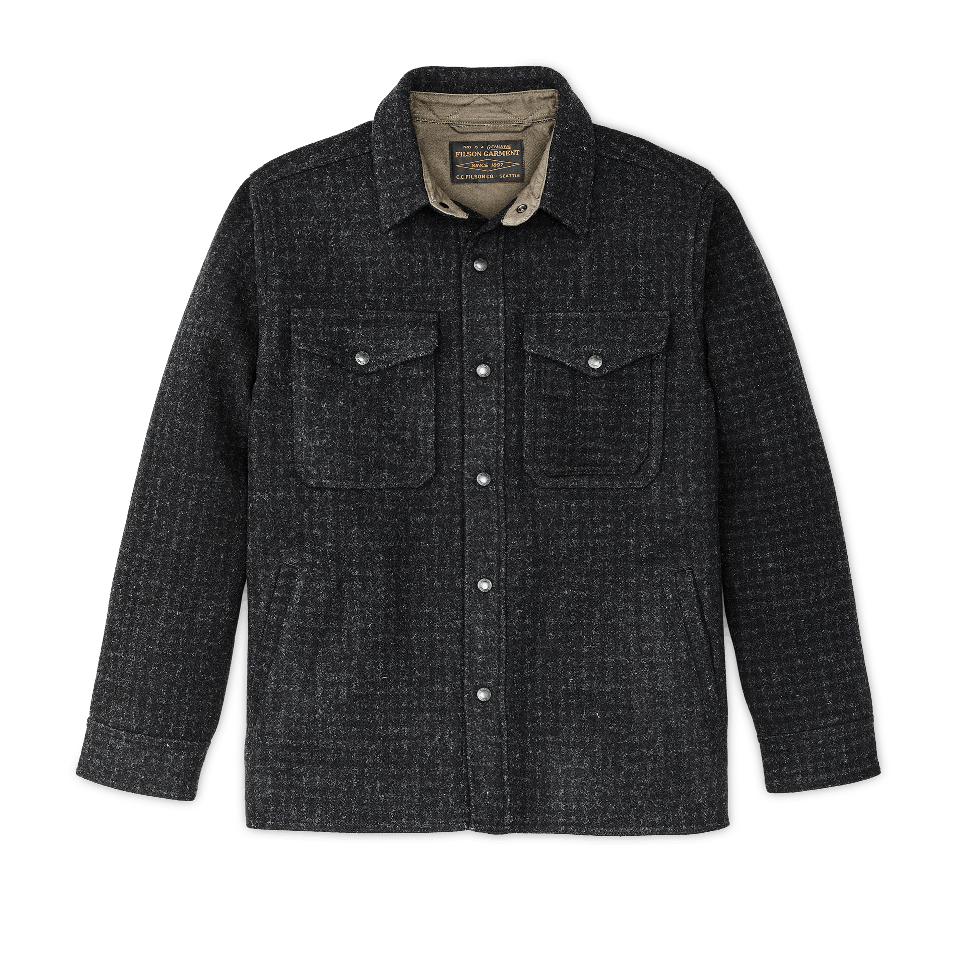 Lined Mackinaw Wool Jac-shirt