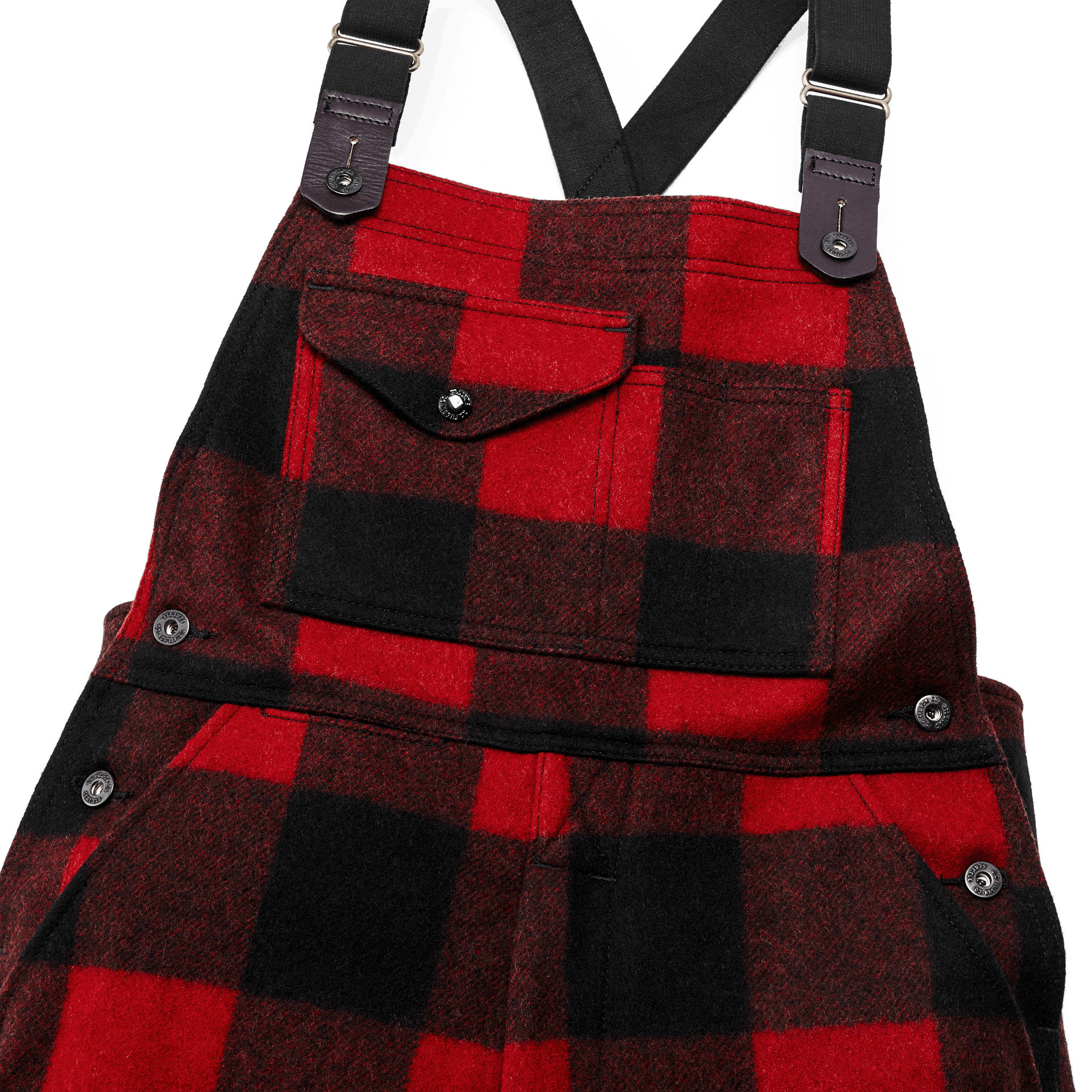Mackinaw Wool Bibs