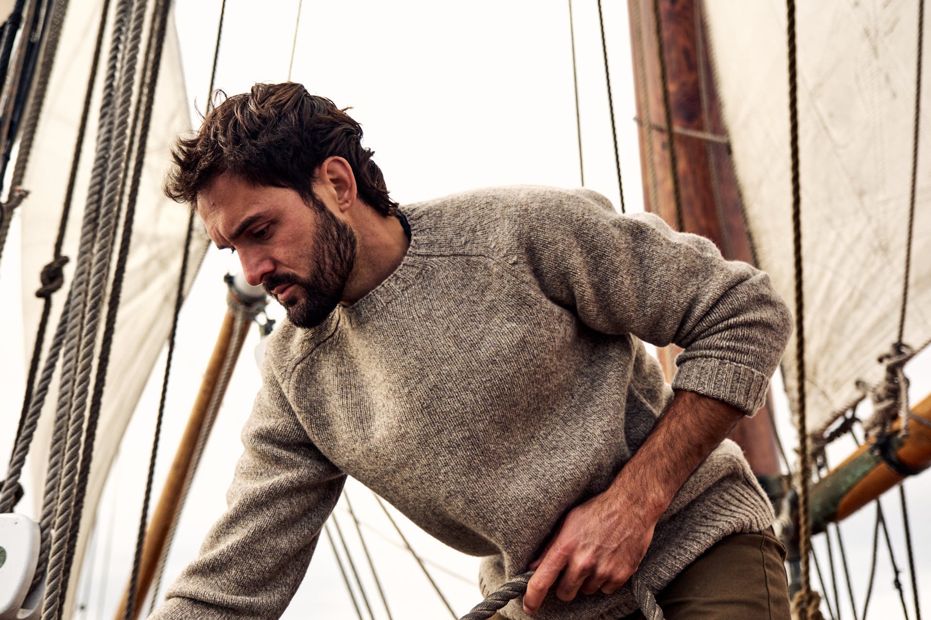 Heritage 5-gauge Wool Sweater