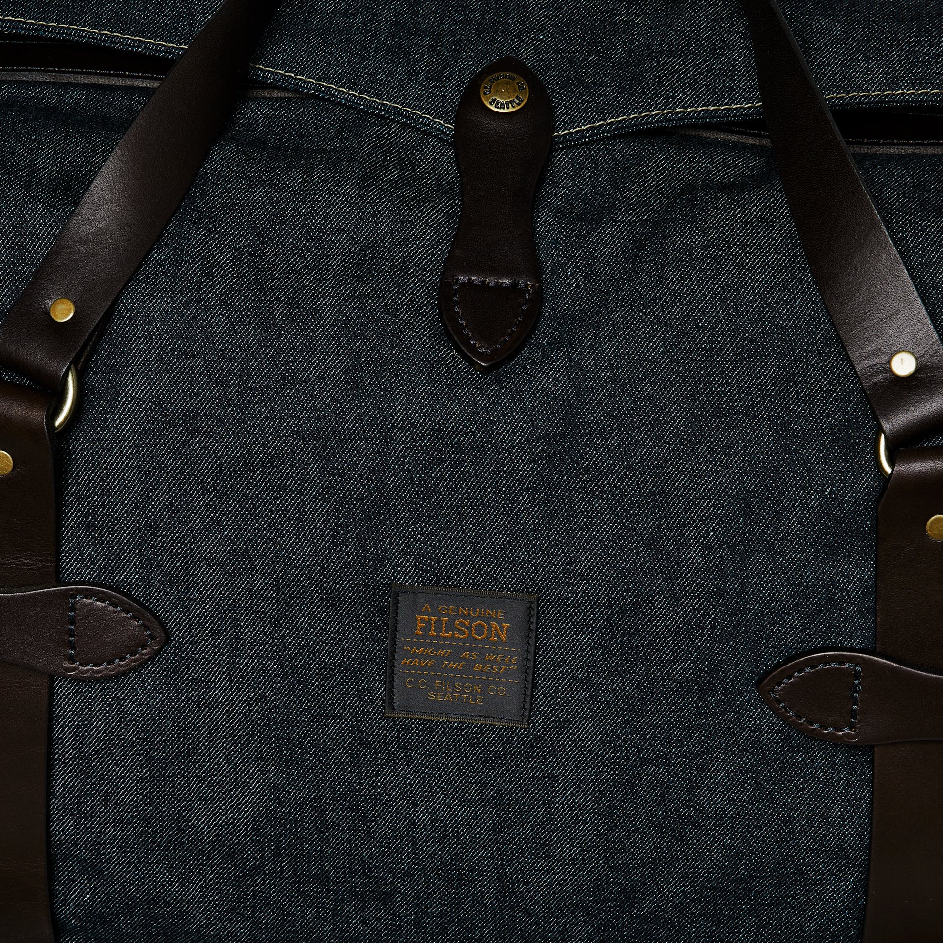 Denim Medium Duffle Bag