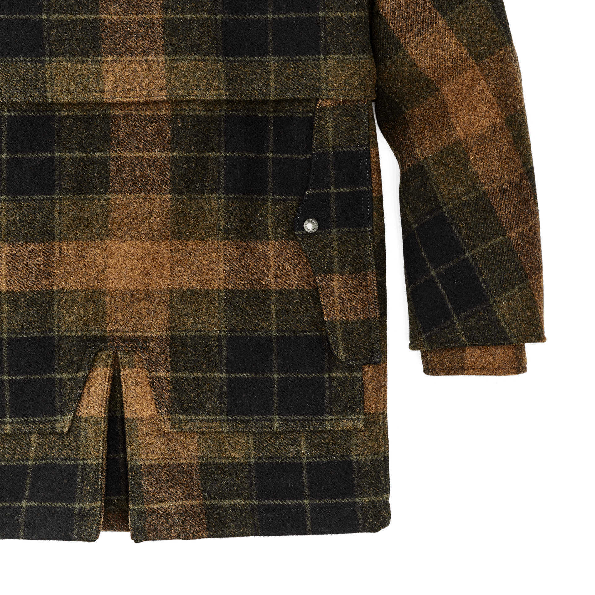 Lined Mackinaw Wool Packer Coat