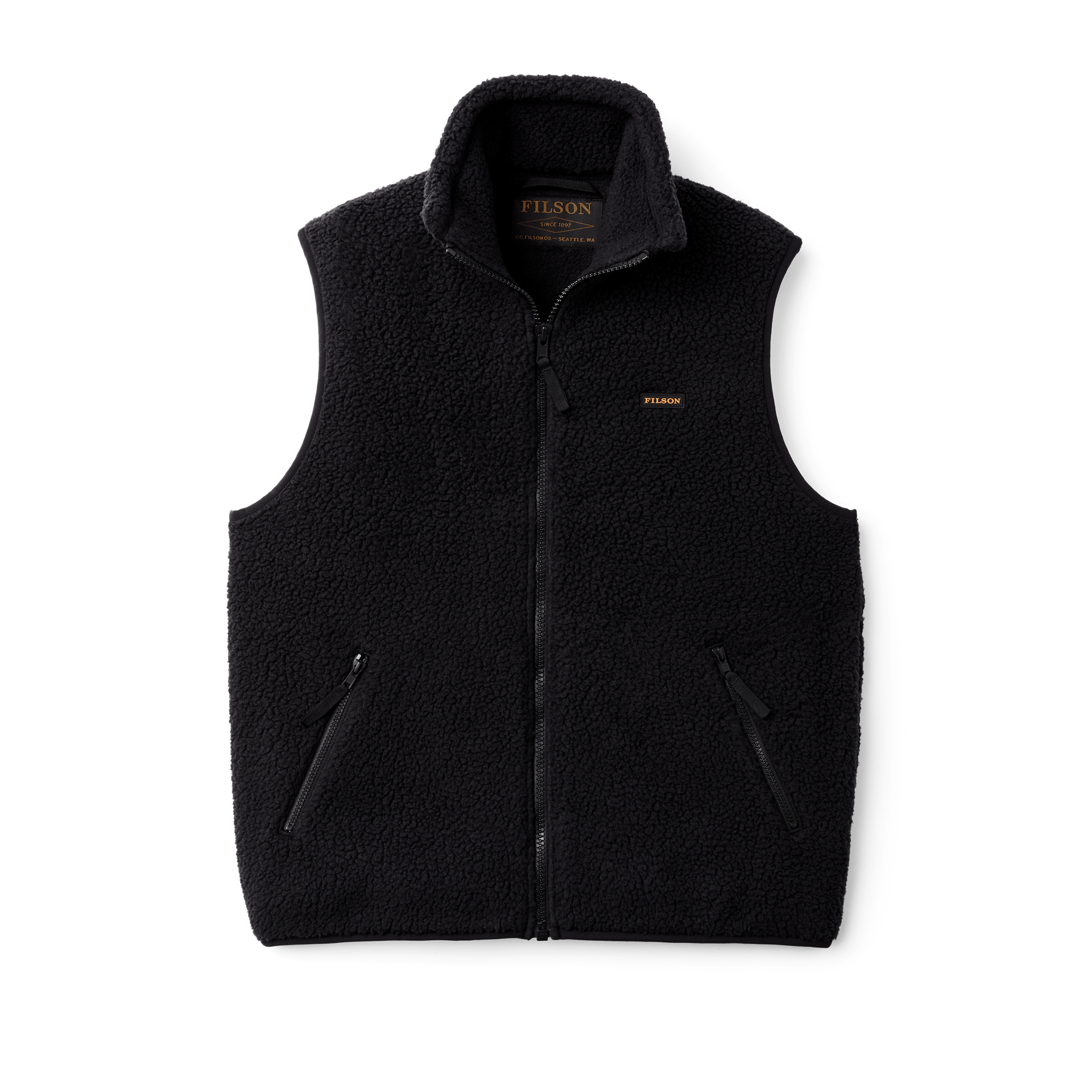 Filson Hockey Sherpa Fleece Vest