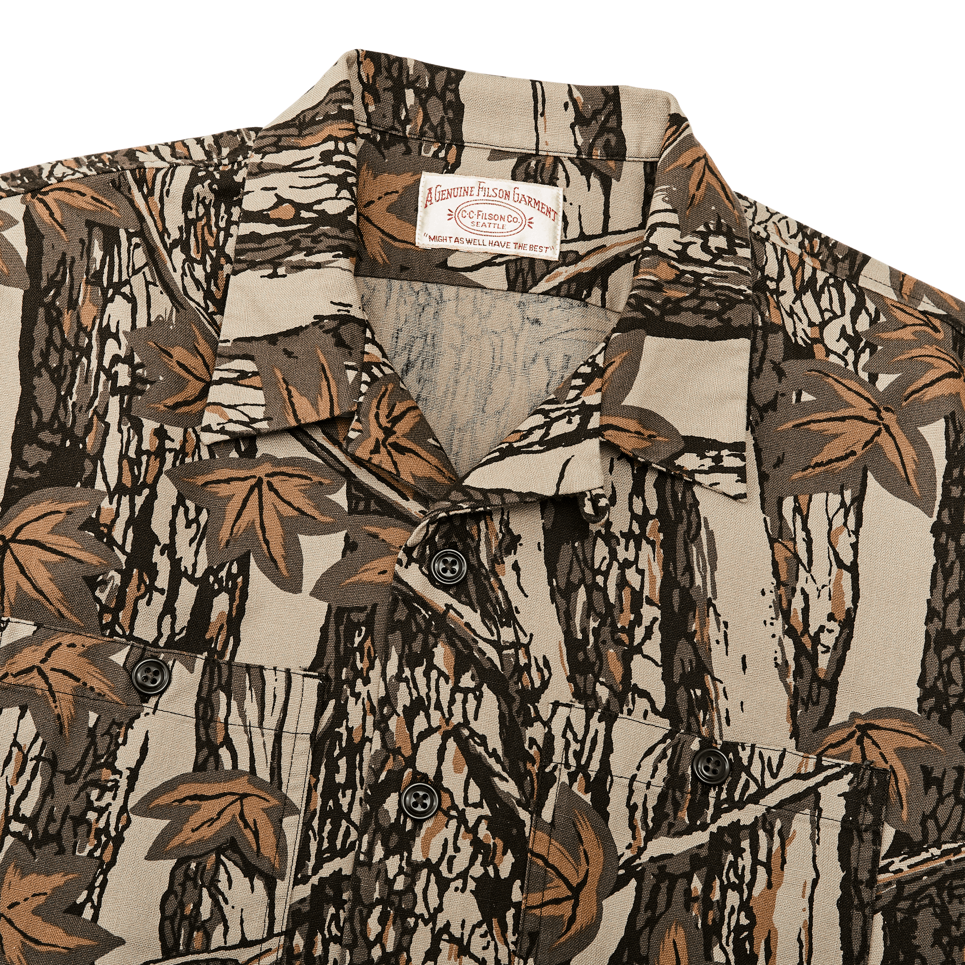 Rustic Short Sleeve Camp Shirt