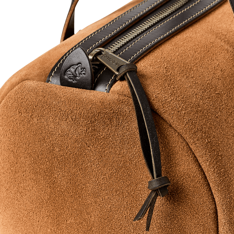 Filson Workshop Suede Duffle Bag