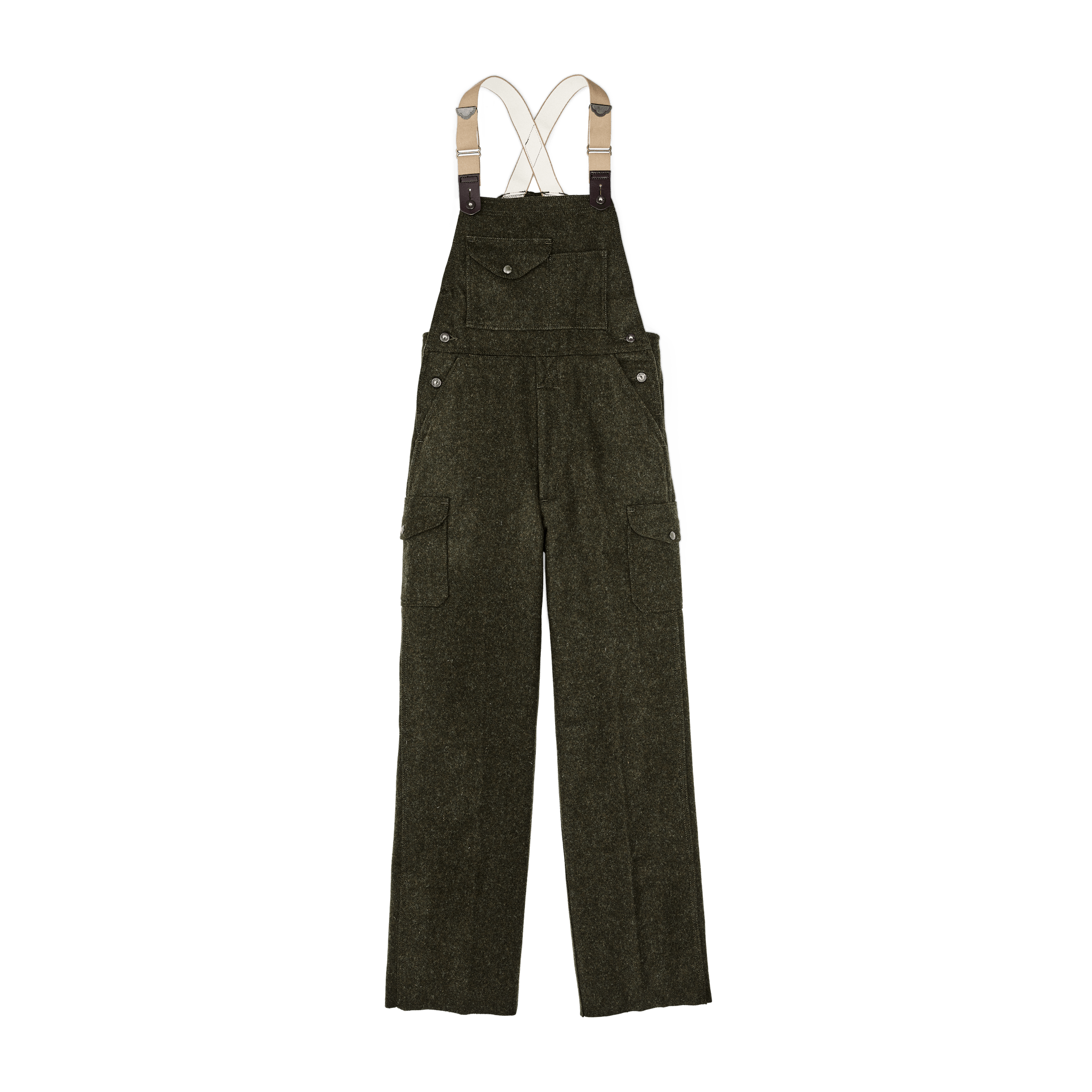 Mackinaw Wool Bibs