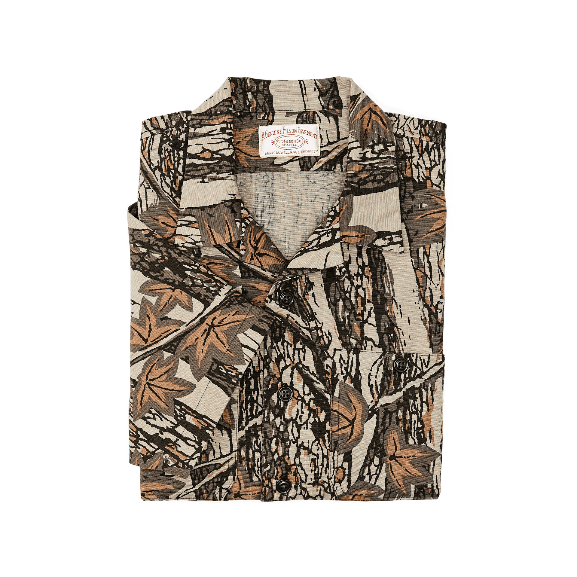 Rustic Short Sleeve Camp Shirt