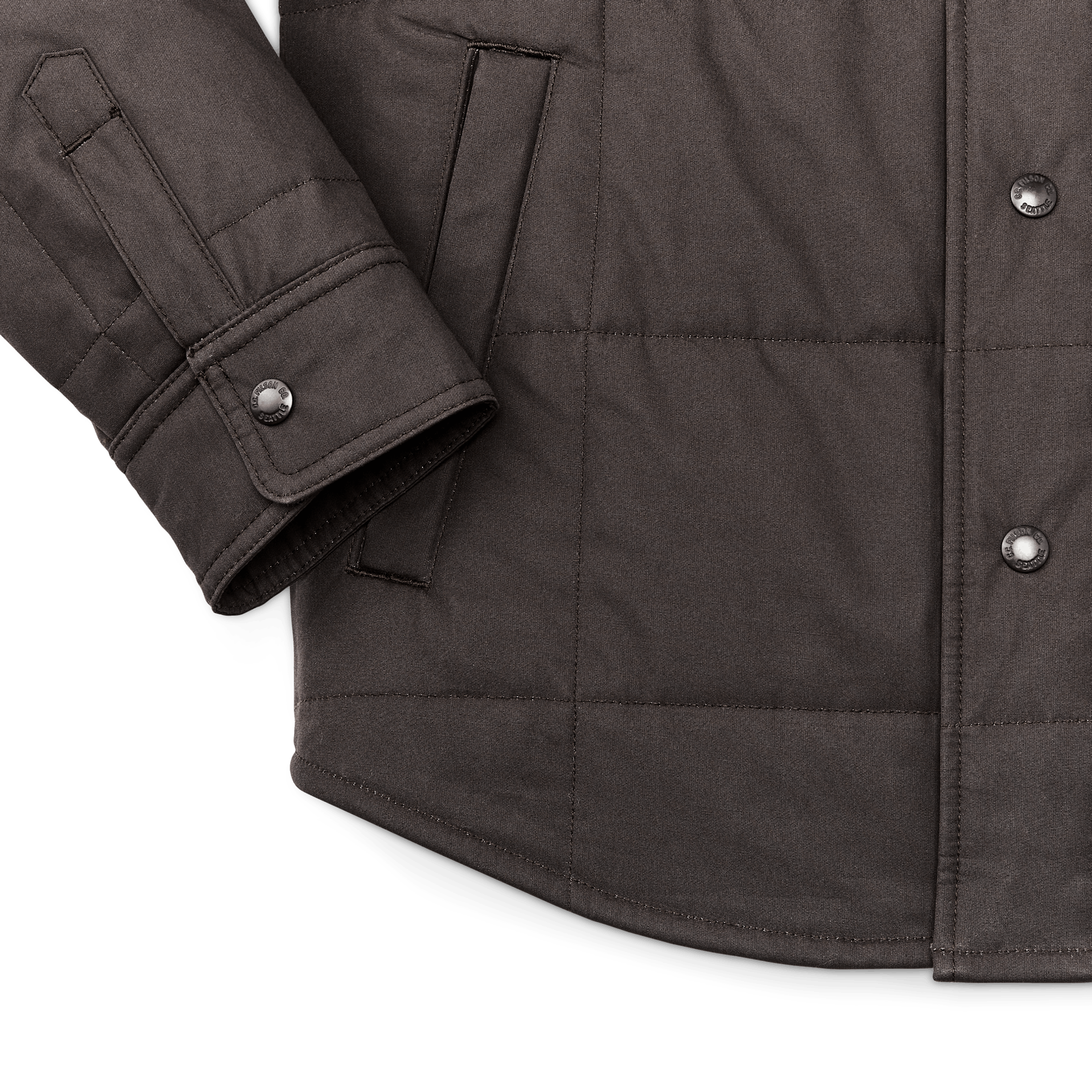 Cover Cloth Quilted Jac-shirt