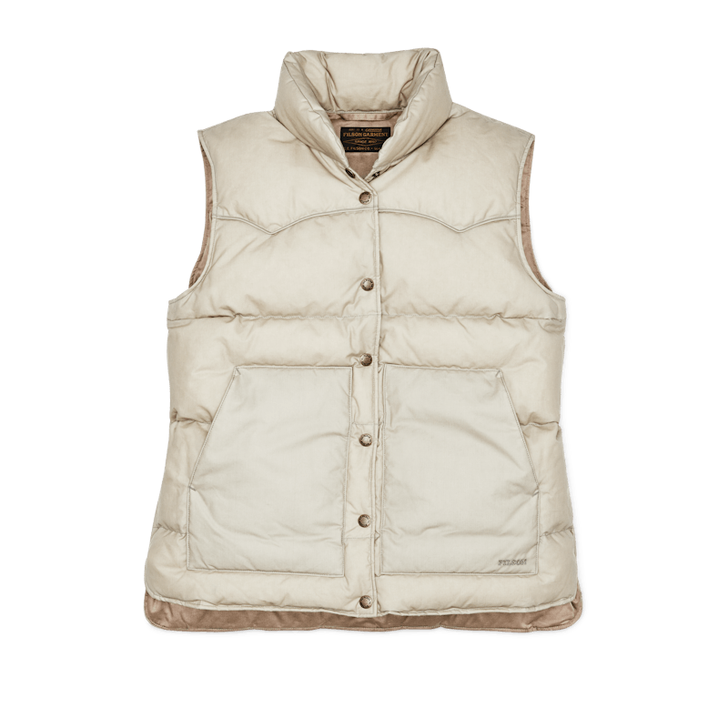 Women's Waxed Down Vest