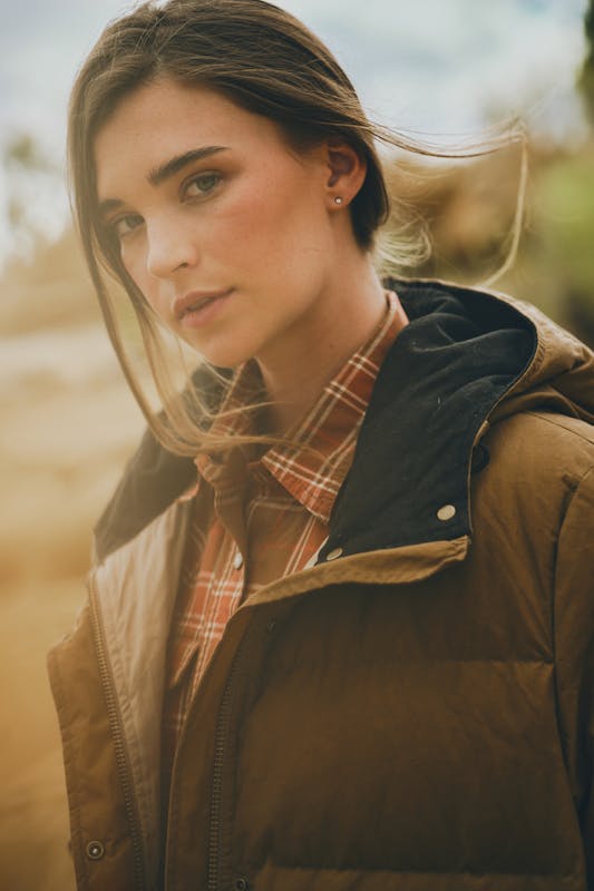 Women's Waxed Down Parka