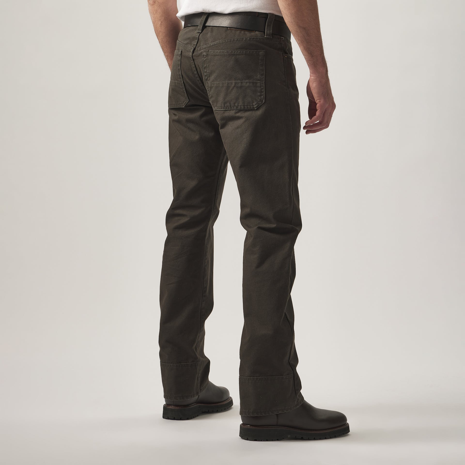 Dry Tin Cloth 5-pocket Pants
