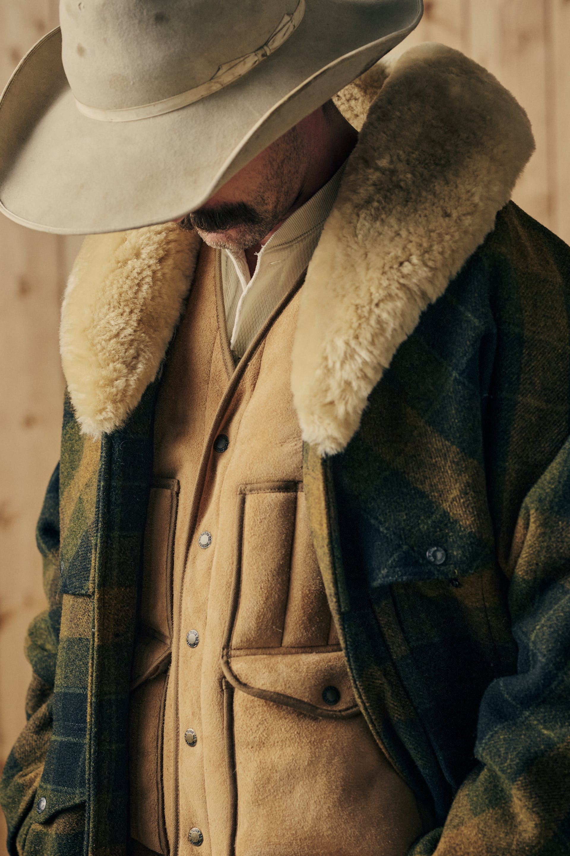 Lined Mackinaw Wool Packer Coat