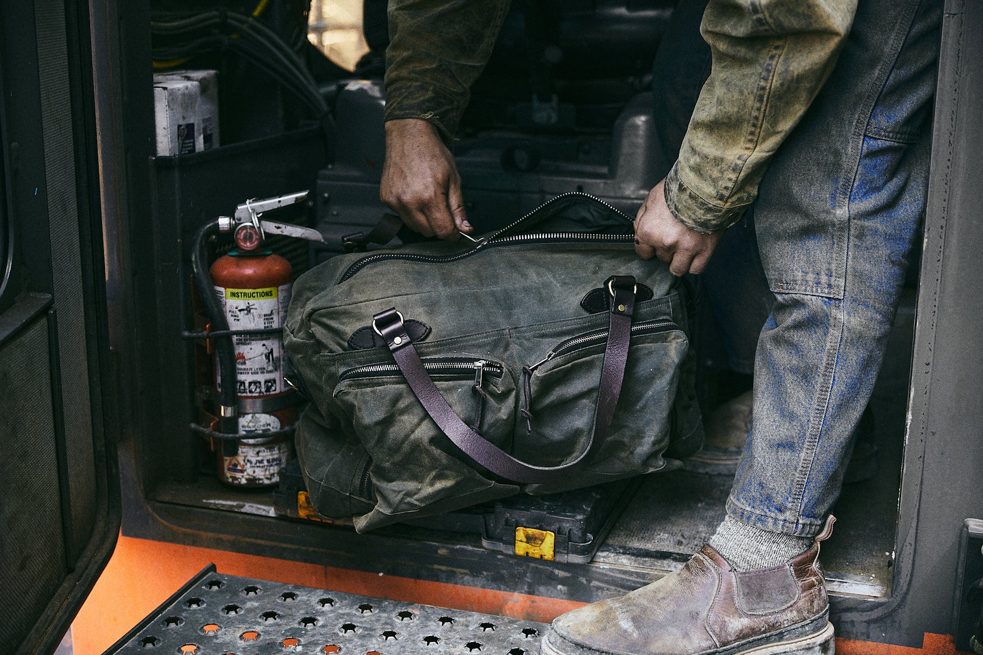 48 Hour Tin Cloth Duffle Bag