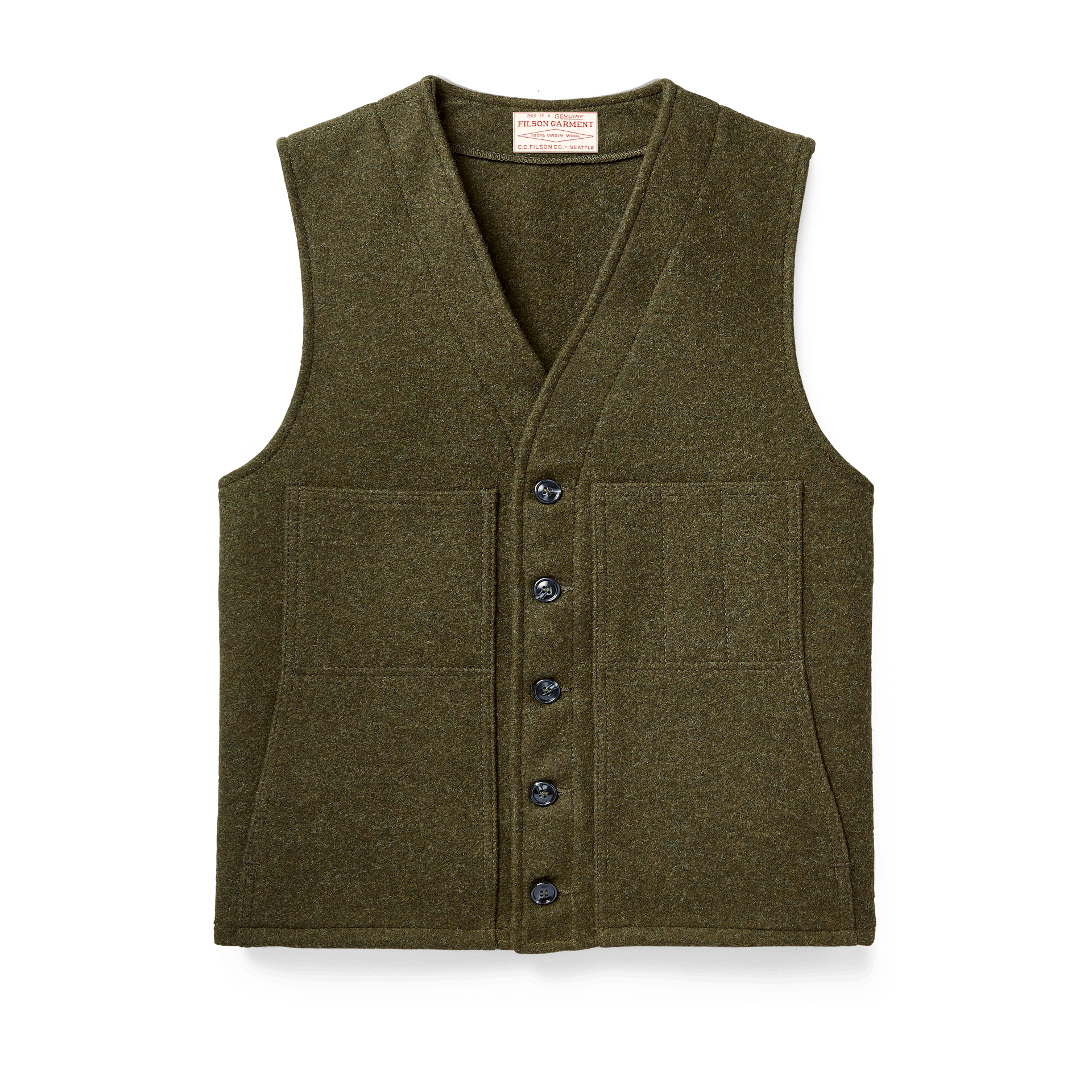 Mackinaw Wool Vest