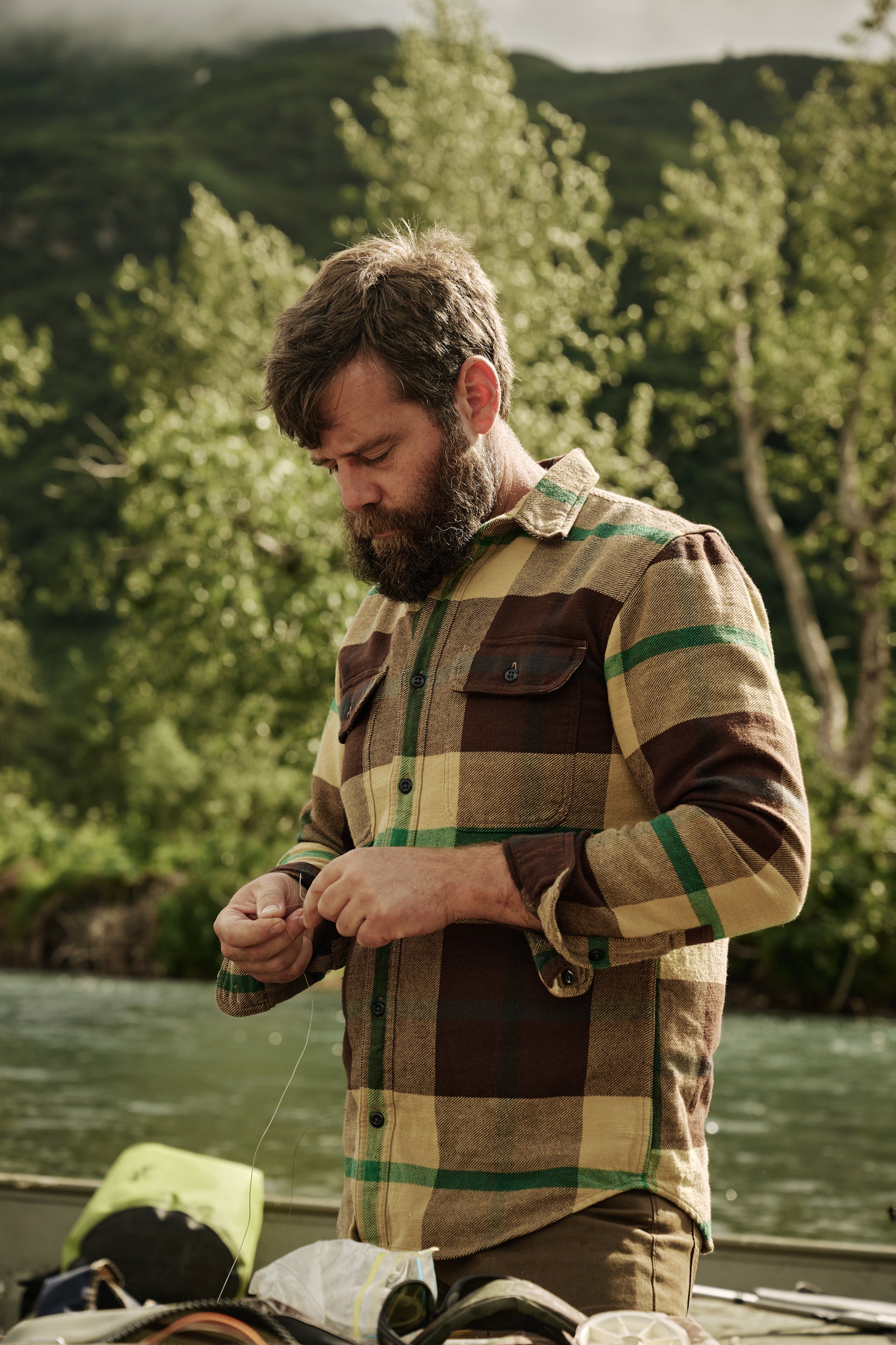 Vintage Flannel Work Shirt