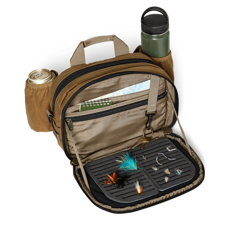 Tin Cloth Fishing Pack