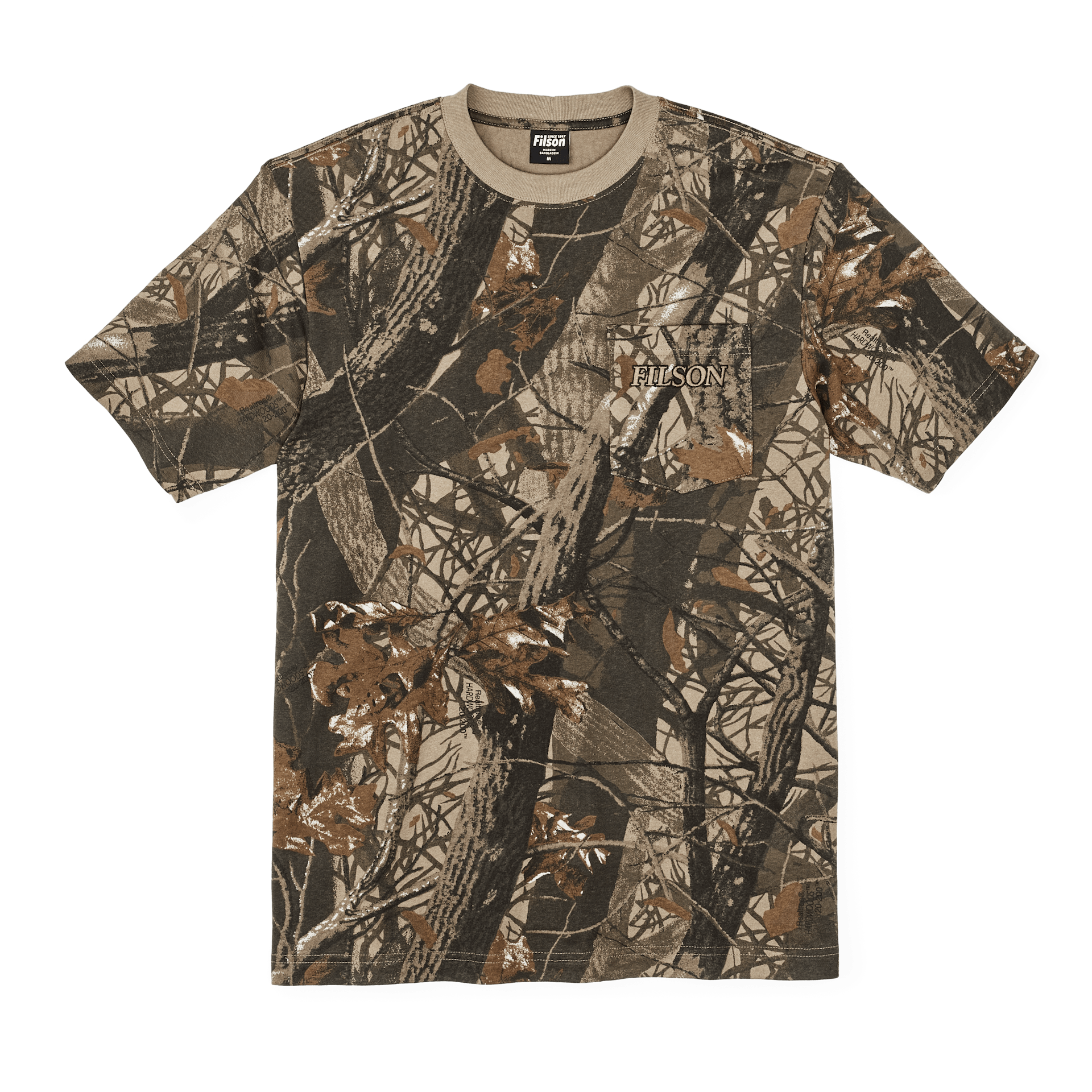 Short Sleeve Embroidered Pocket T-shirt