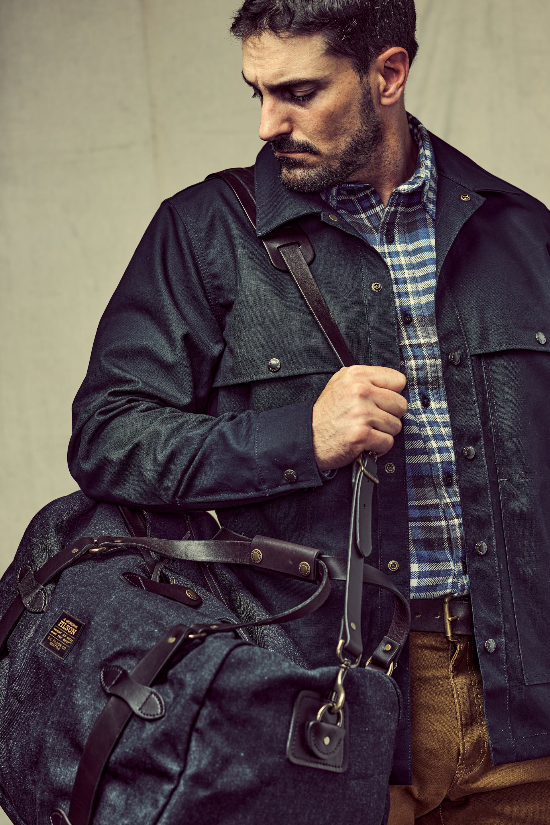 Denim Medium Duffle Bag