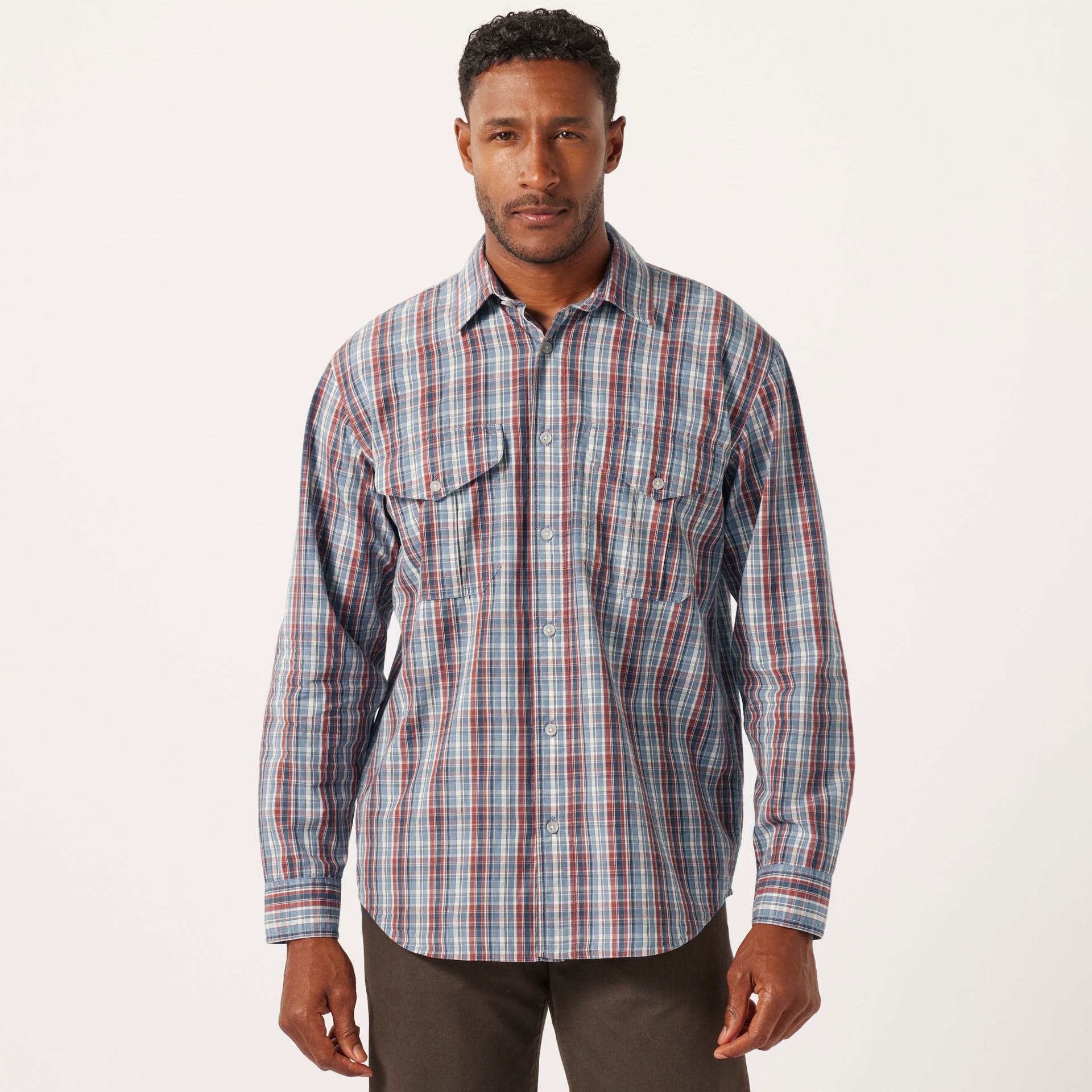 Washed Feather Cloth Shirt
