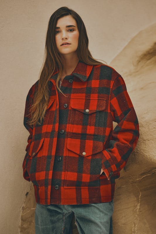 Women's Mackinaw Wool Cruiser Jacket