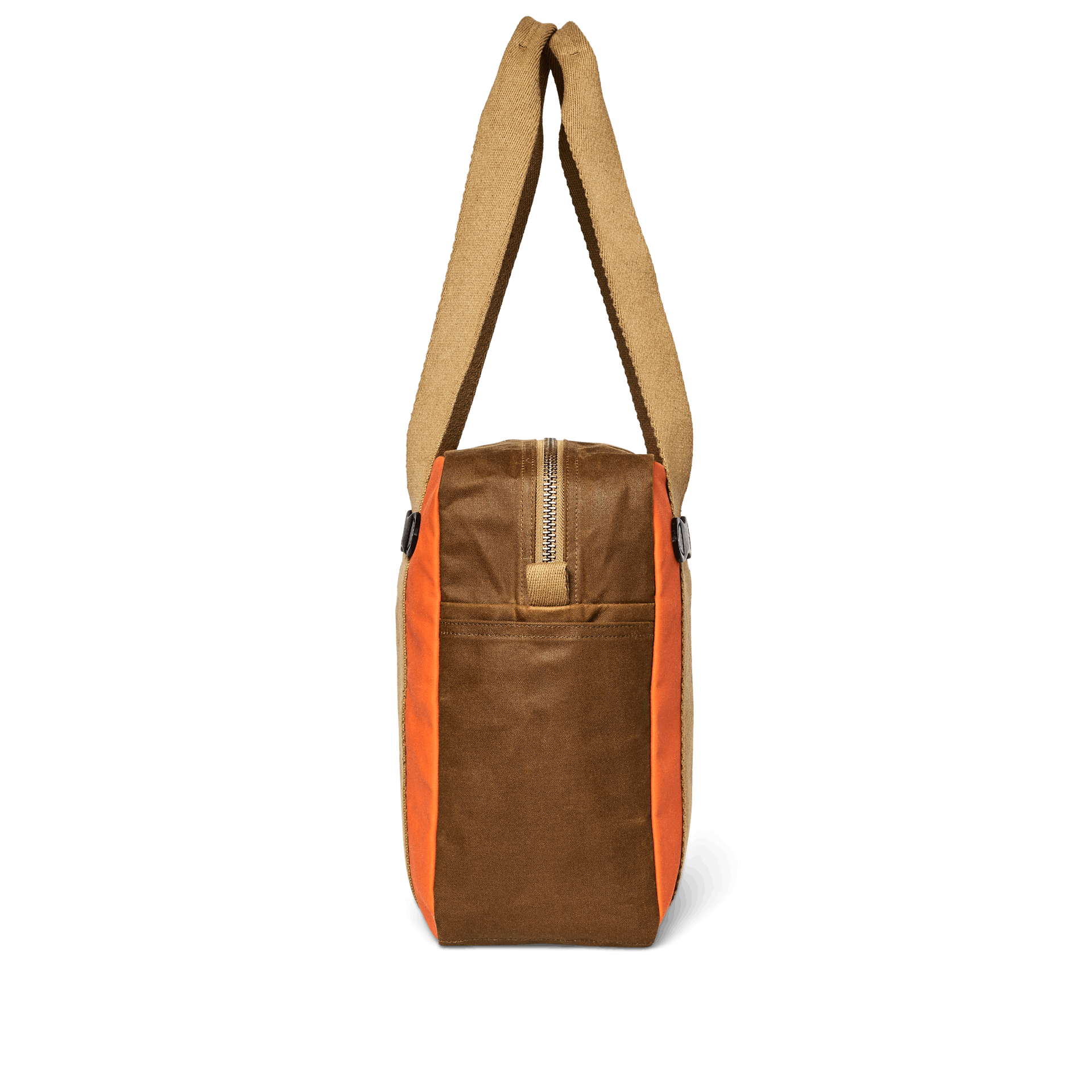 Tin Cloth Zipper Tote Bag