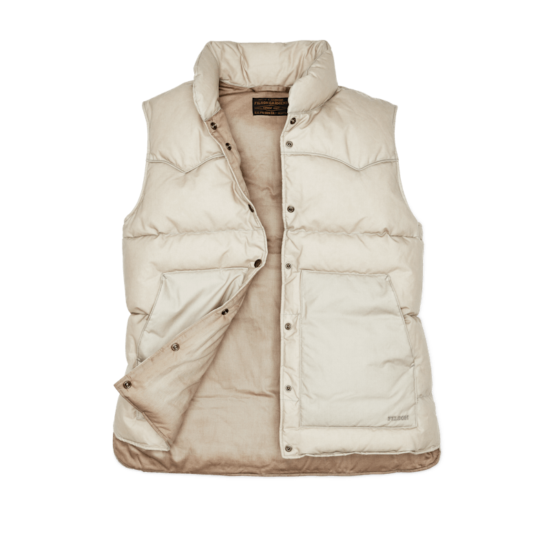 Women's Waxed Down Vest