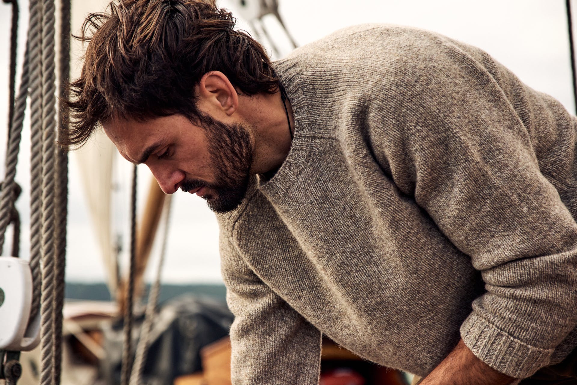 Heritage 5-gauge Wool Sweater