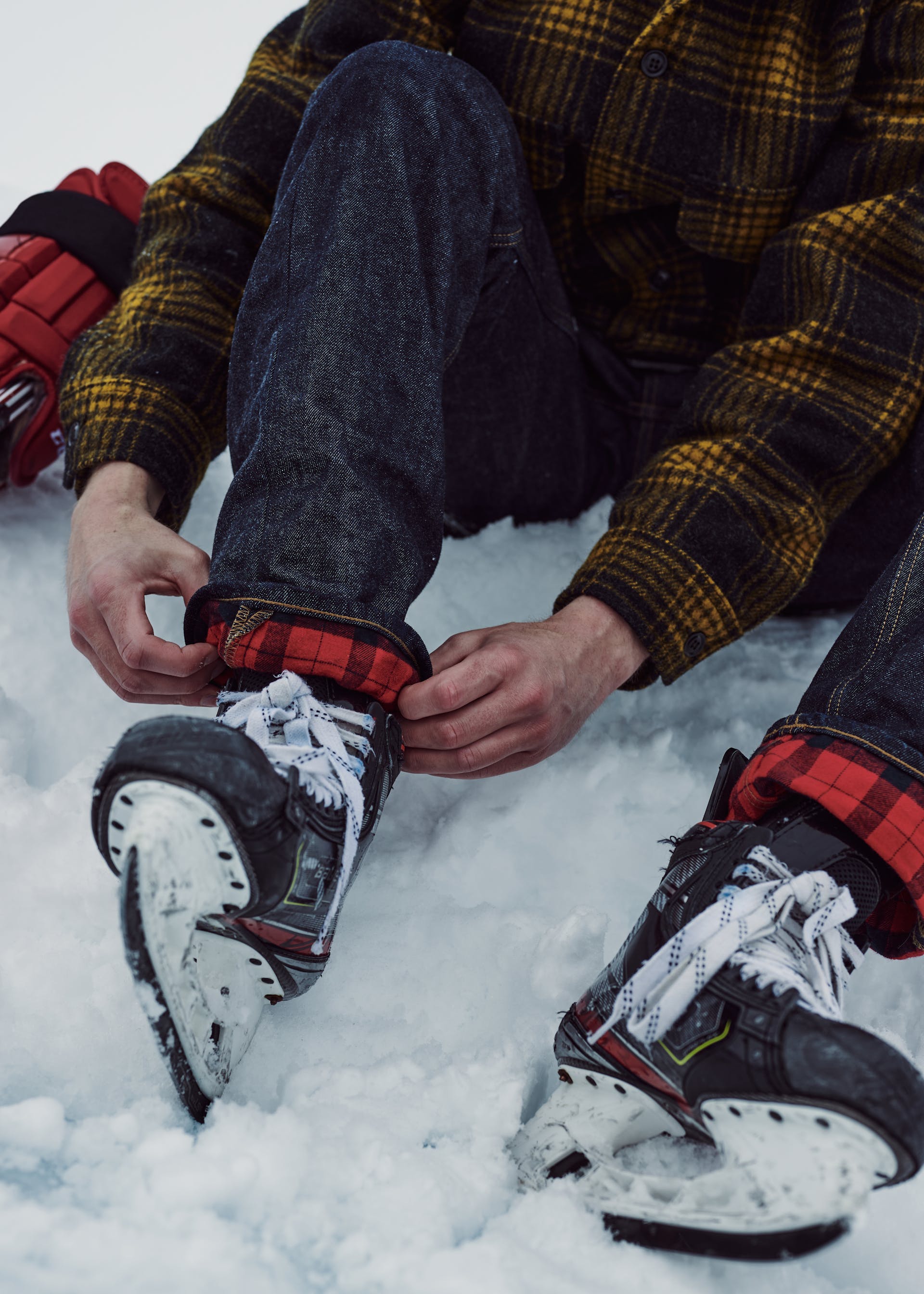 Rail-Splitter Lined Jeans