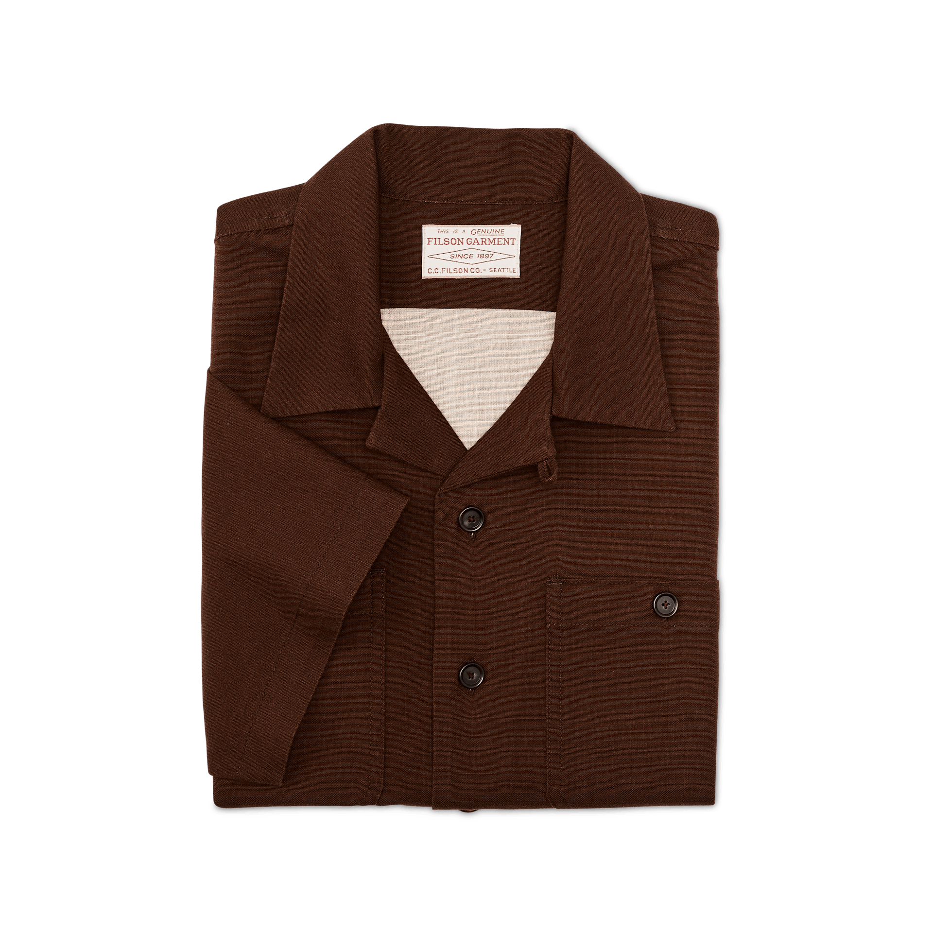 Rustic Short Sleeve Camp Shirt