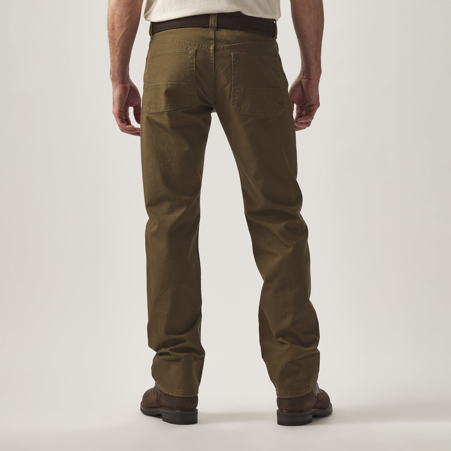 Dry Tin Cloth 5-pocket Pants