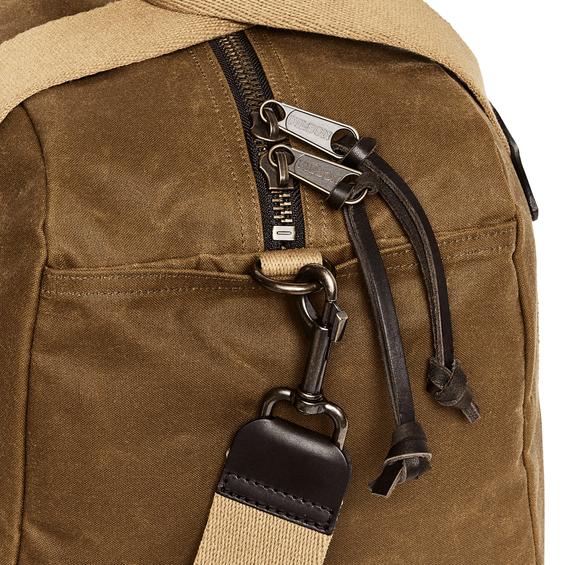 Small Tin Cloth Duffle Bag