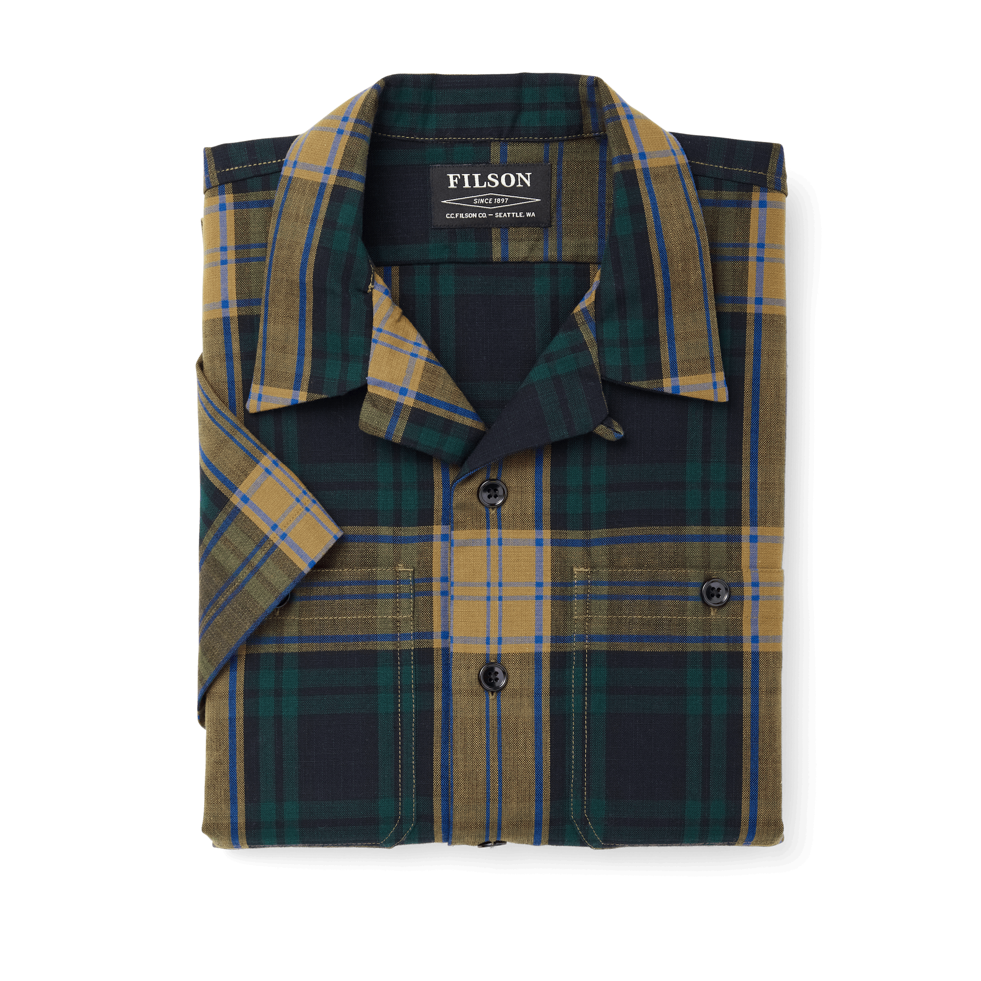 Rustic Short Sleeve Camp Shirt