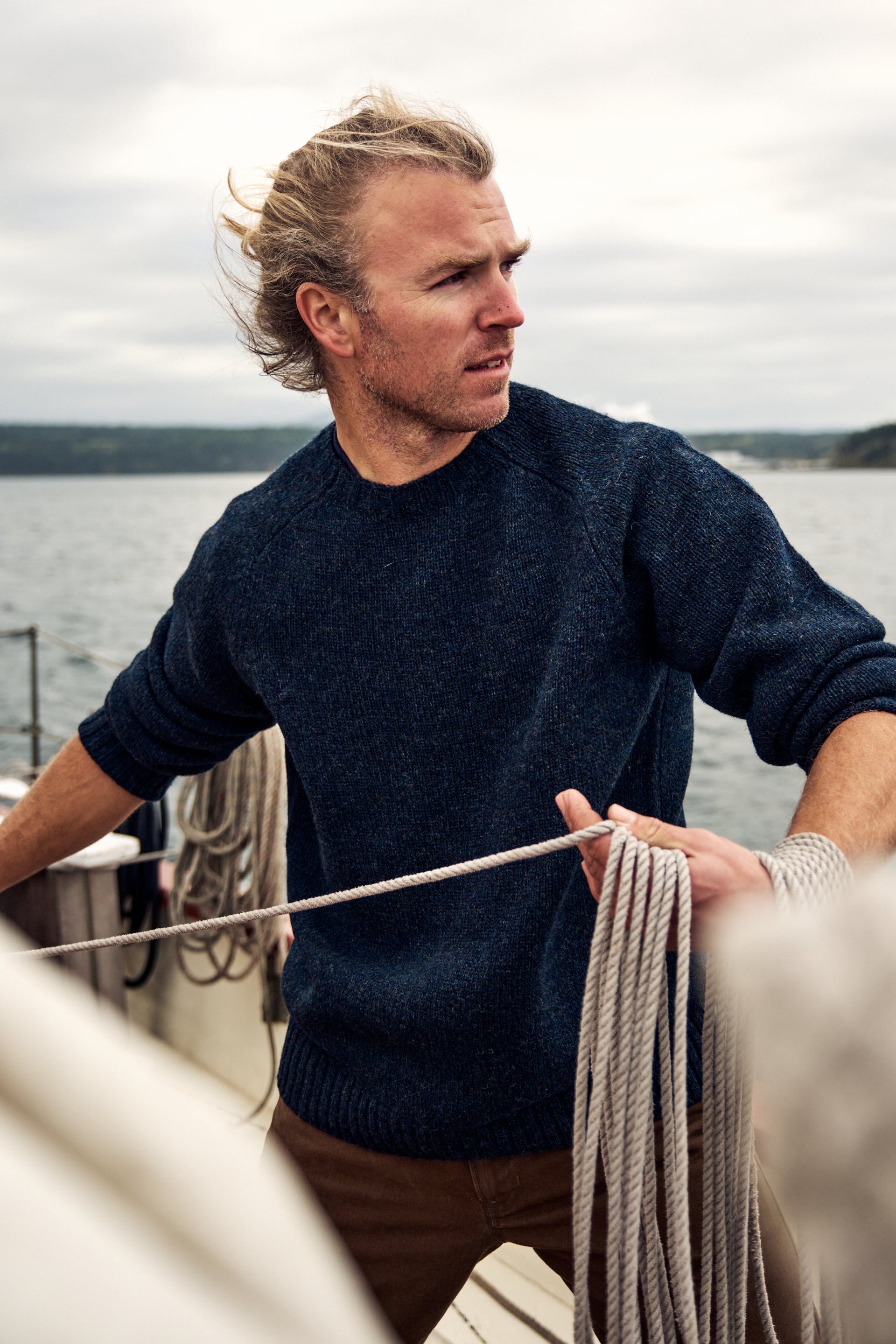 Heritage 5-gauge Wool Sweater