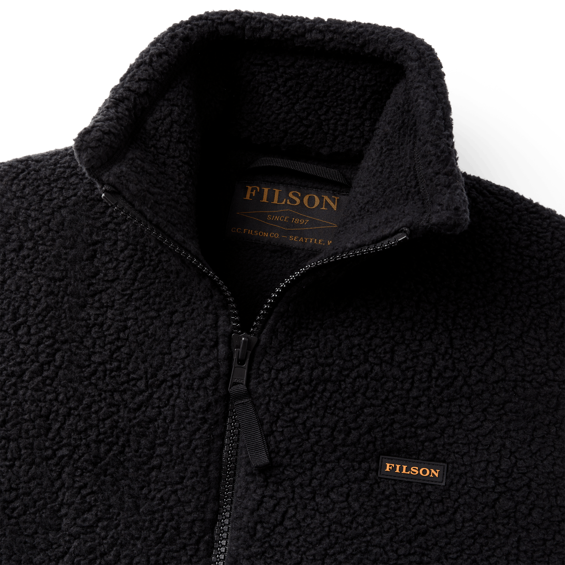 Filson Hockey Sherpa Fleece Vest