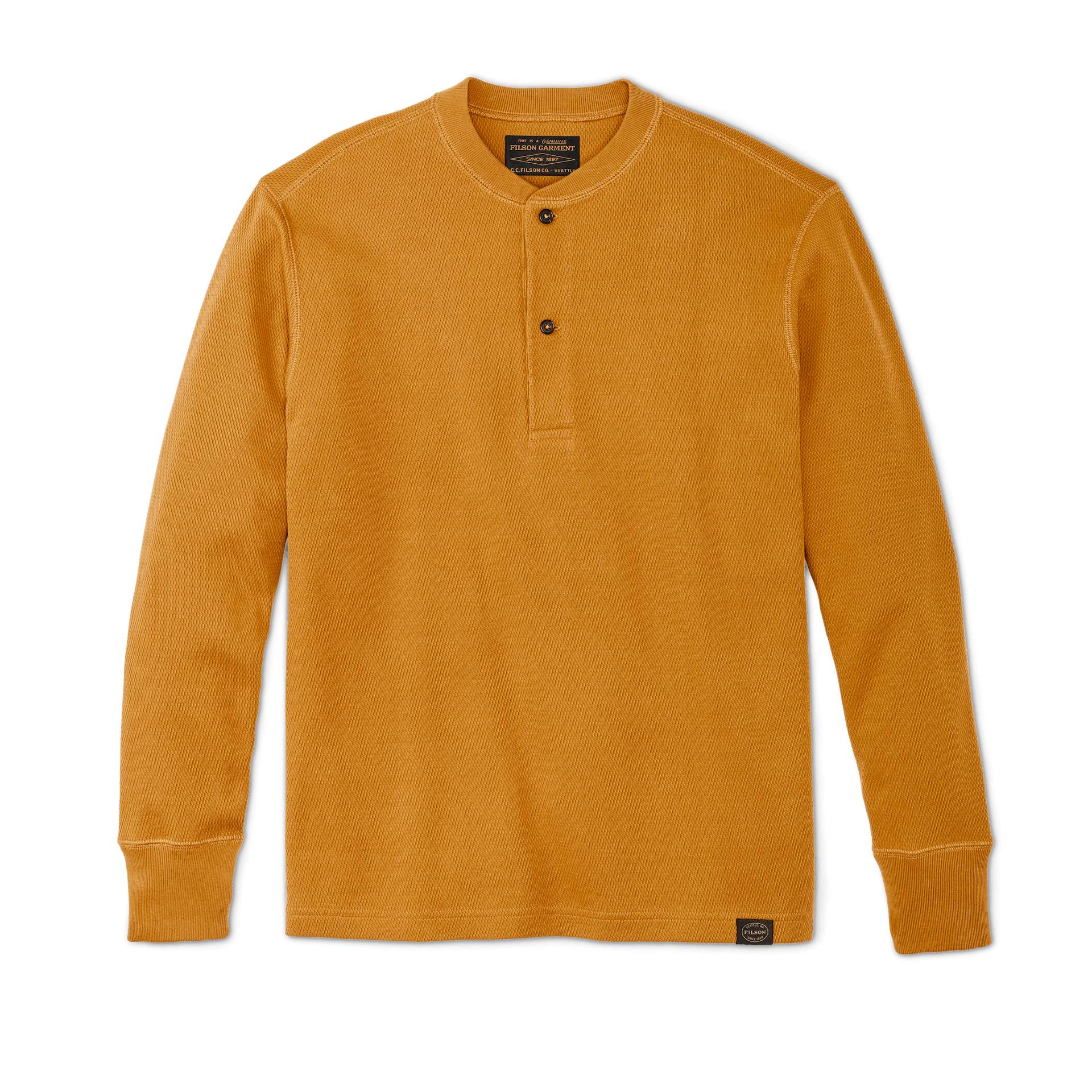 Waffle Knit Henley