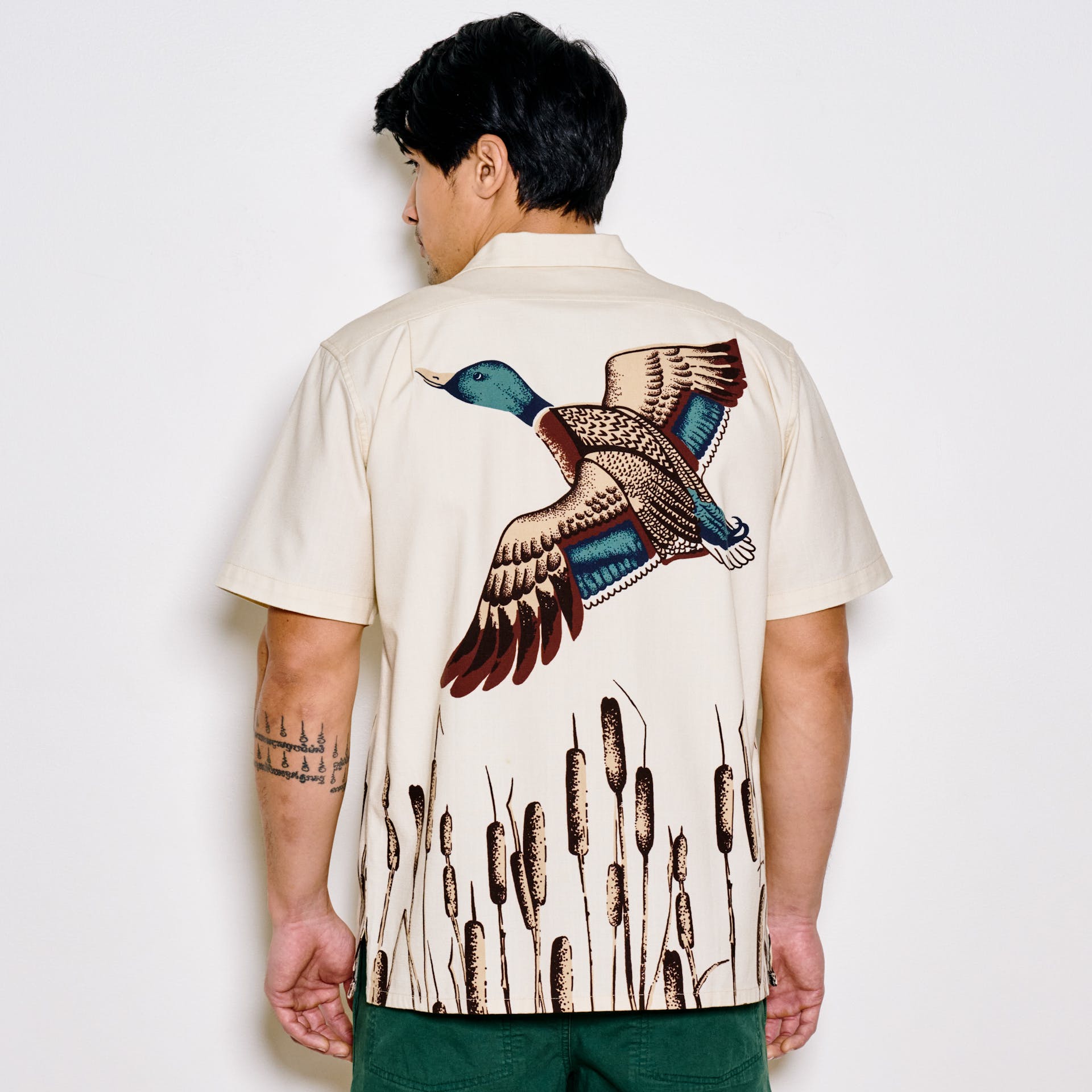 Rustic Short Sleeve Camp Shirt