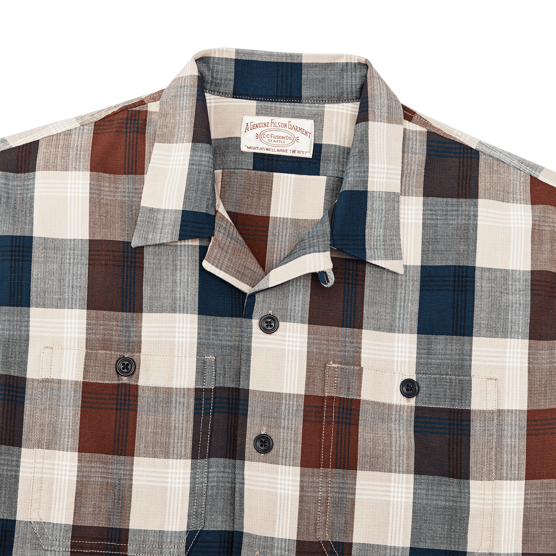 Rustic Short Sleeve Camp Shirt