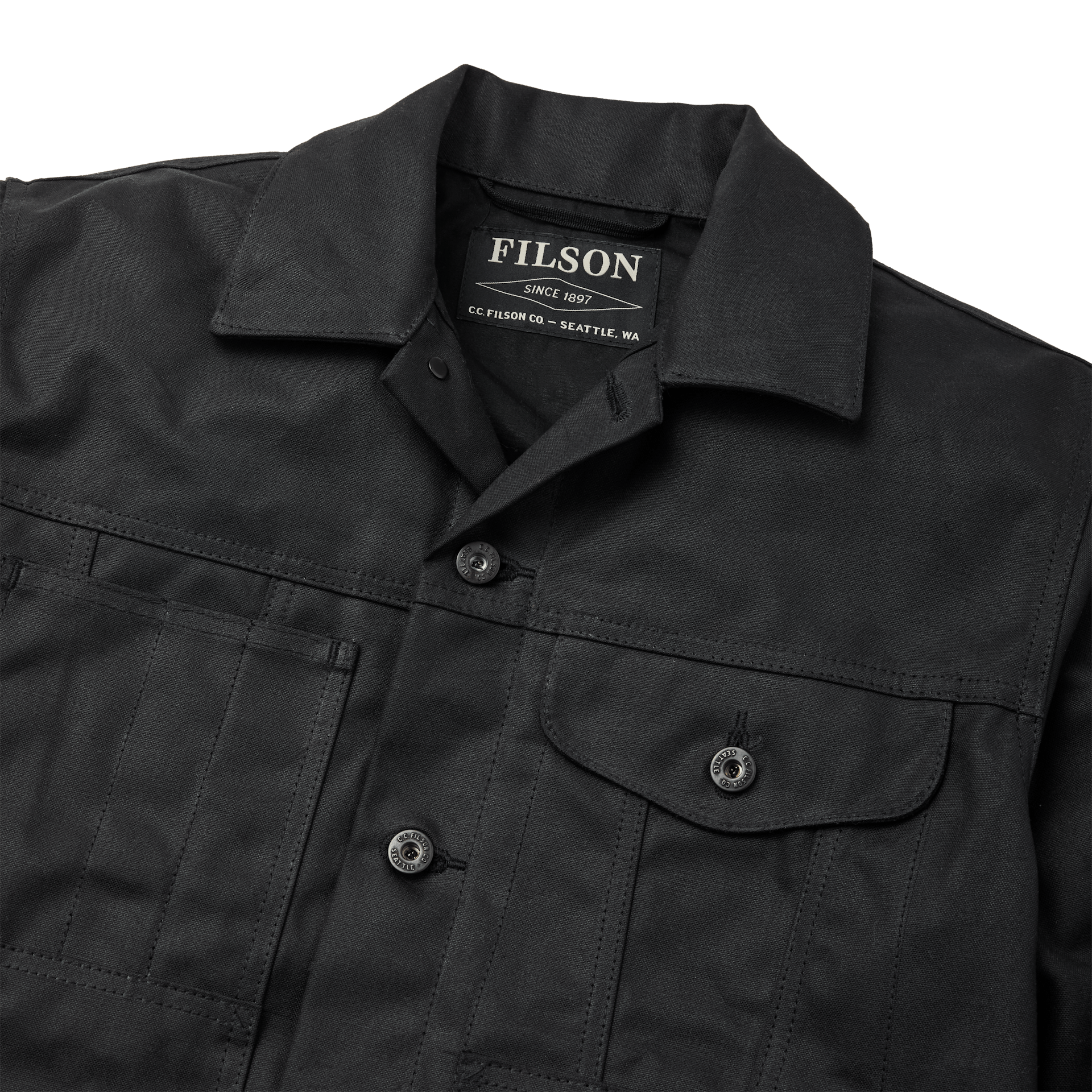 Tin Cloth Short Lined Cruiser Jacket
