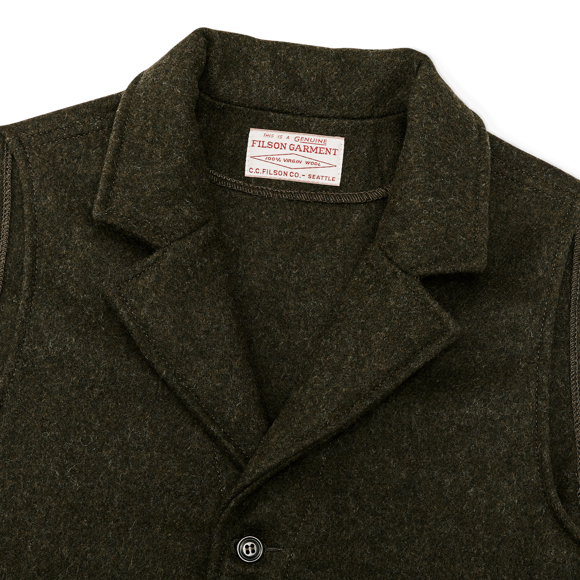 Mackinaw Wool Western Vest