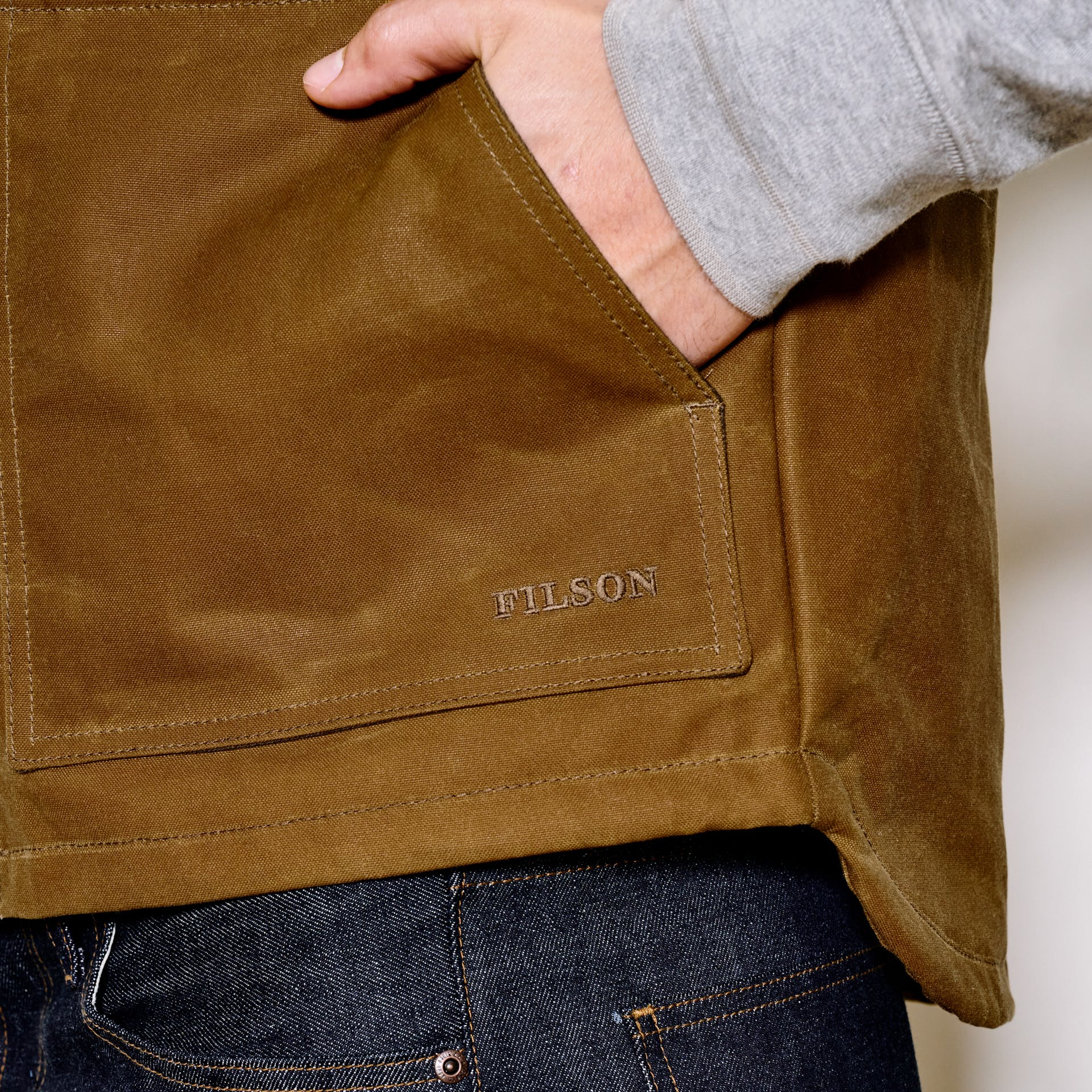 Tin Cloth Insulated Work Vest