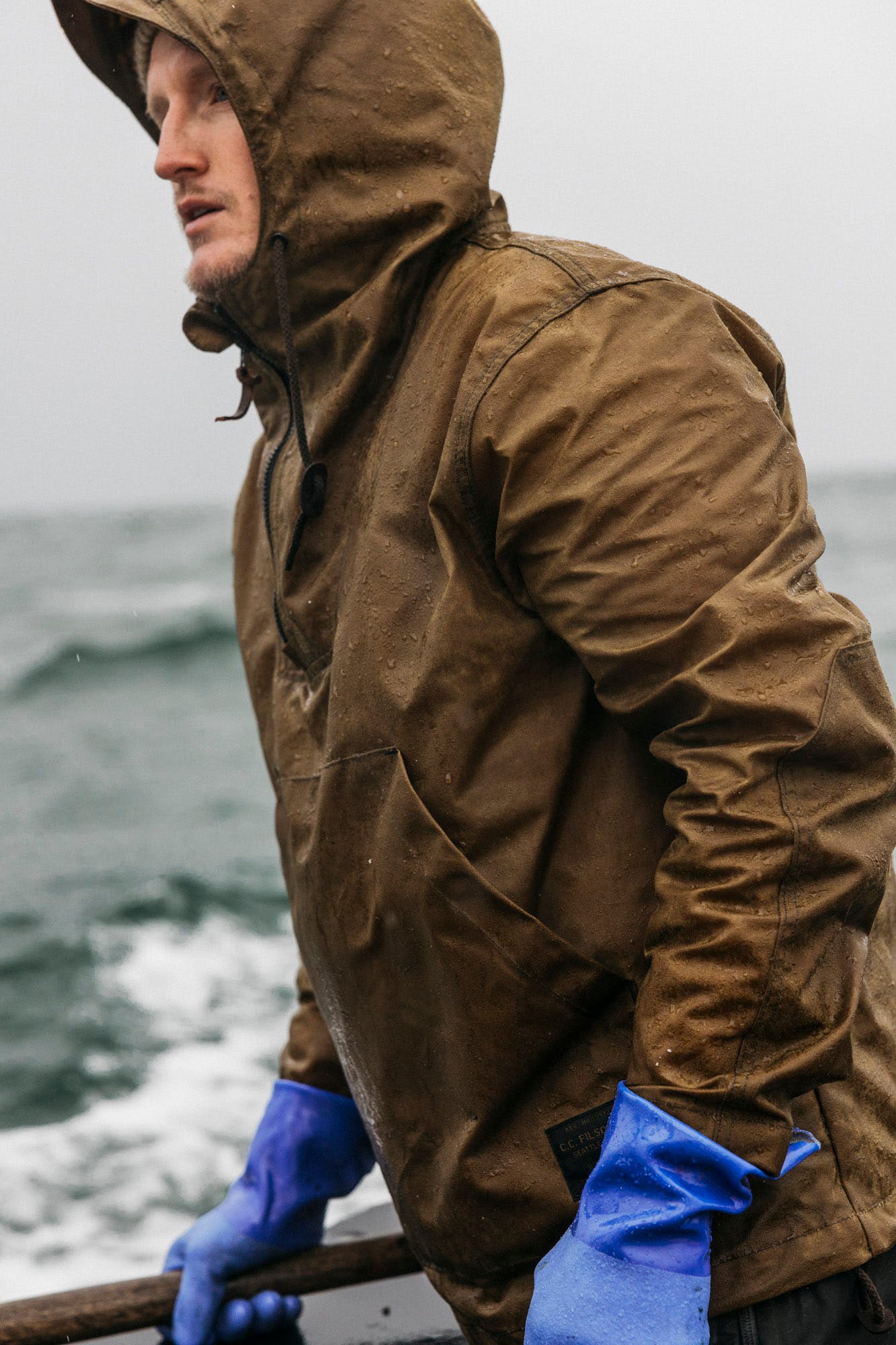 Shelter Cloth Waxed Anorak