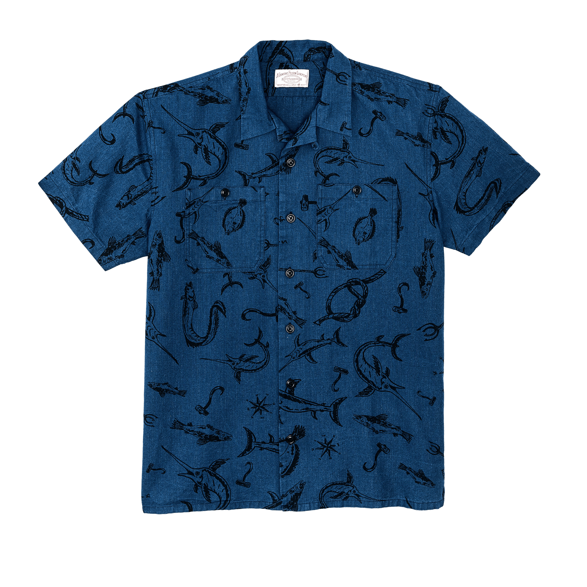 Rustic Short Sleeve Camp Shirt