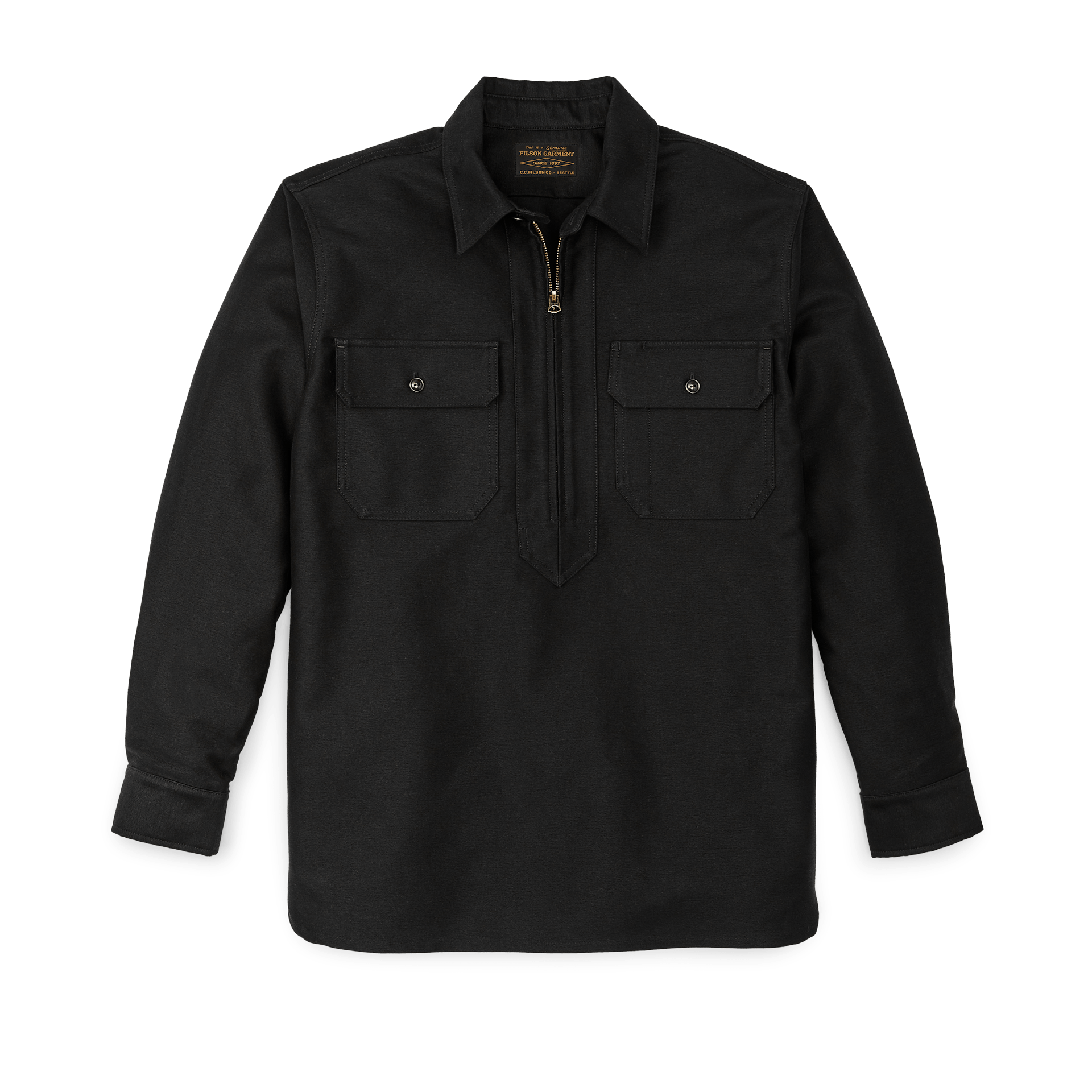 Moleskin Quarter Zip Shirt